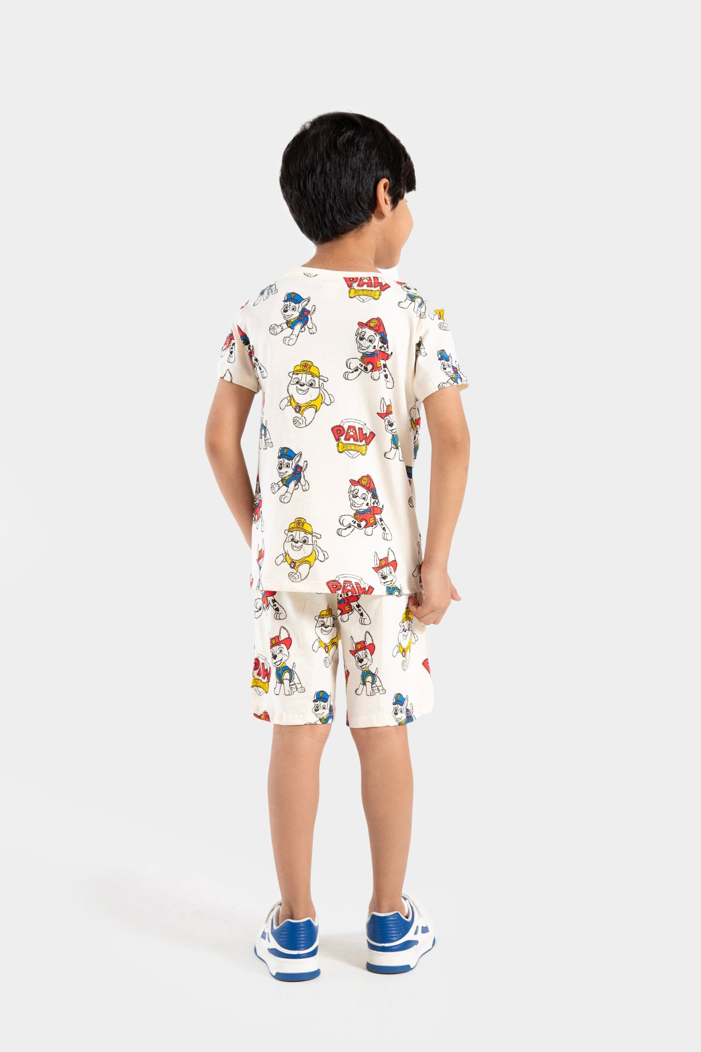 All-Over Character Print Suit