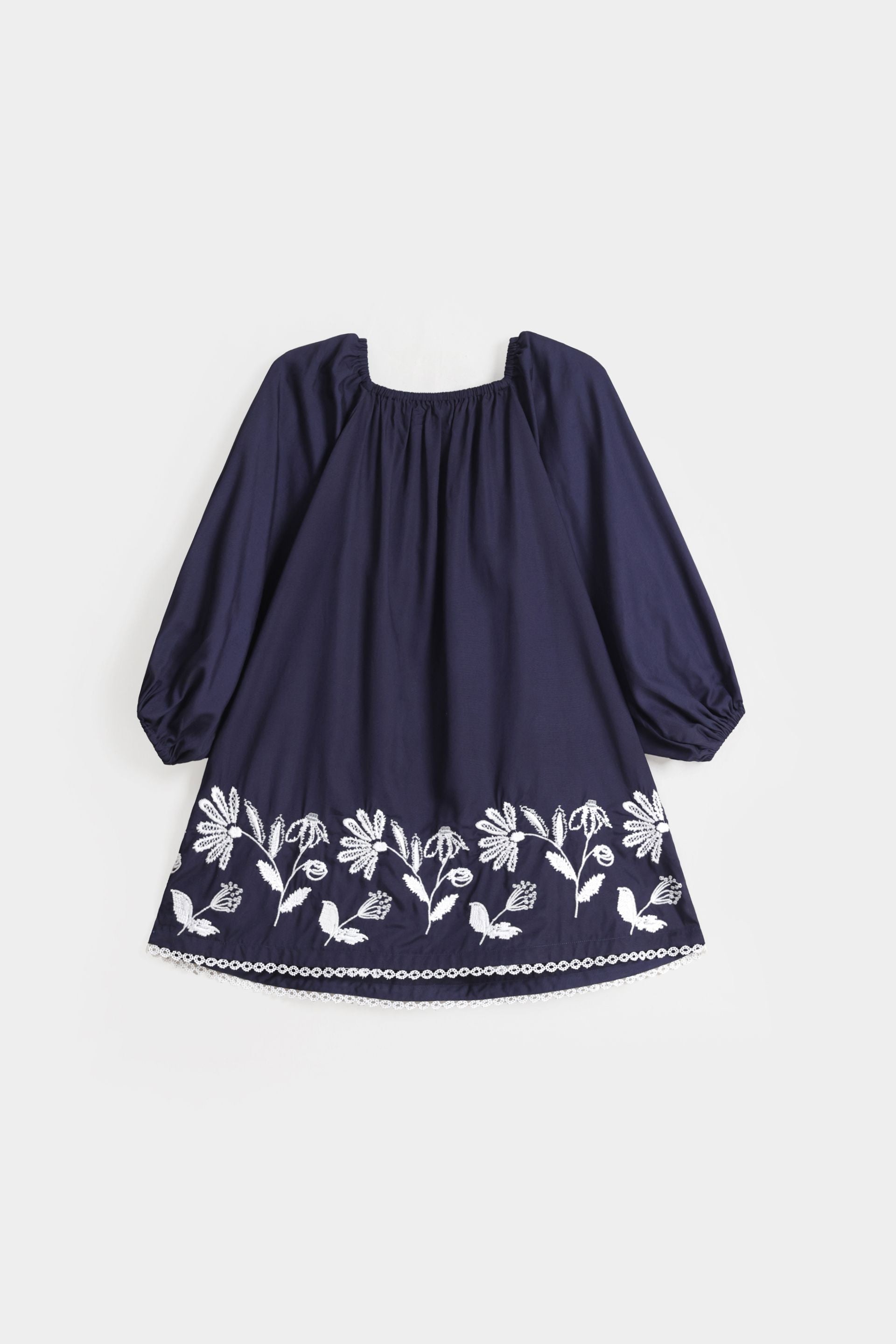 Embroidered Knee Length Dress  Outfitters