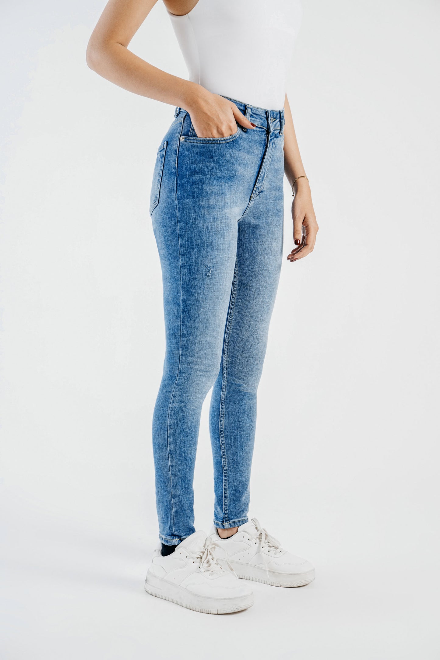 Basic High Rise Skinny Jeans