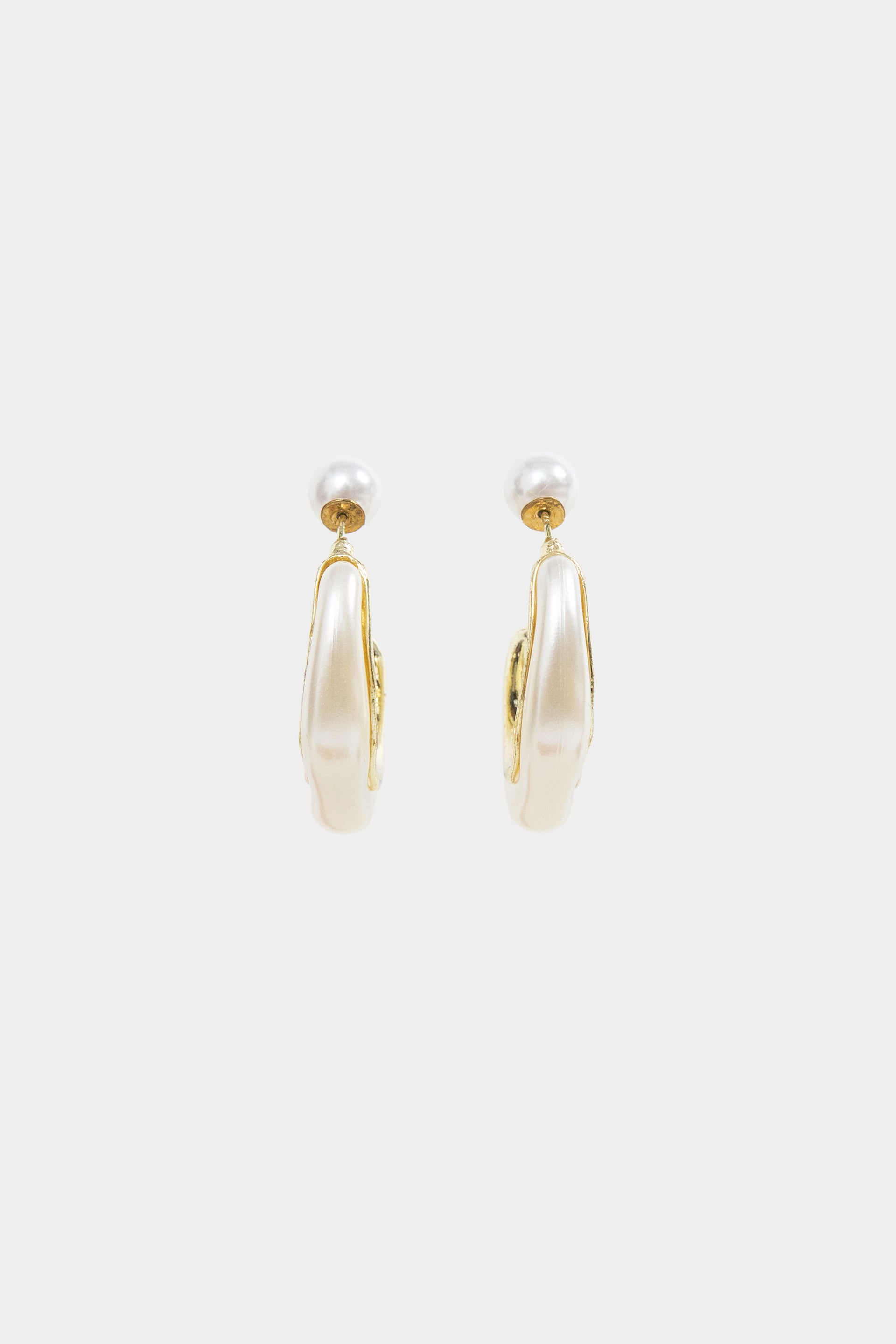 Two-Way Pearl Earrings