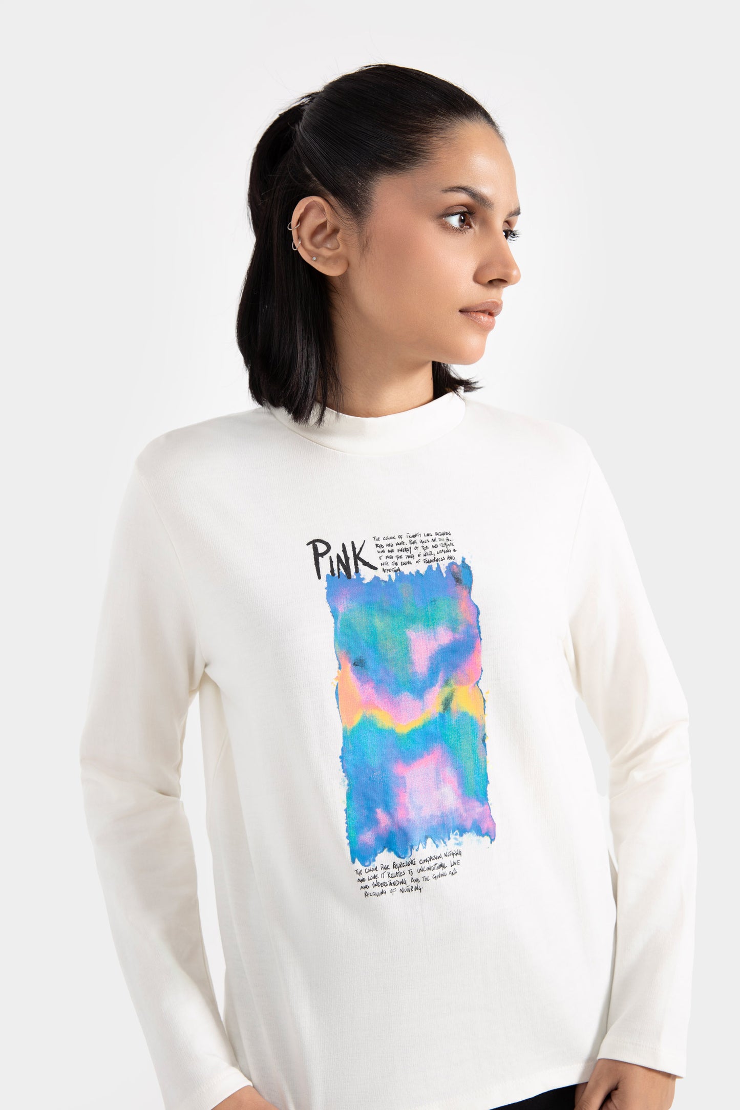 abstract graphic t-shirt