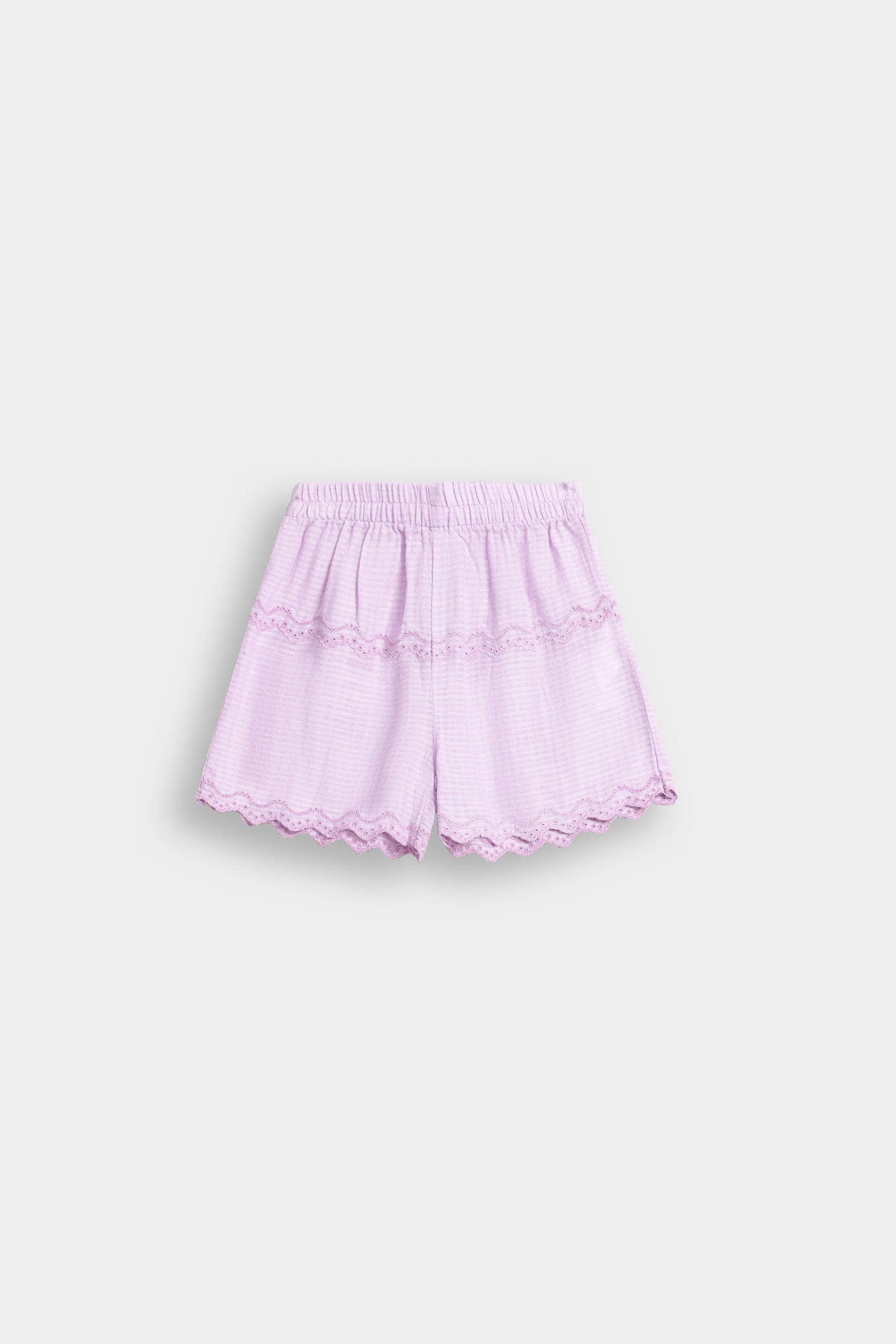 Shorts With Lace Details