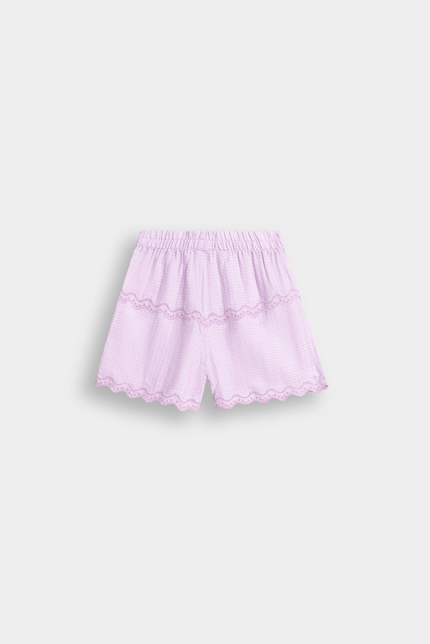 Shorts With Lace Details