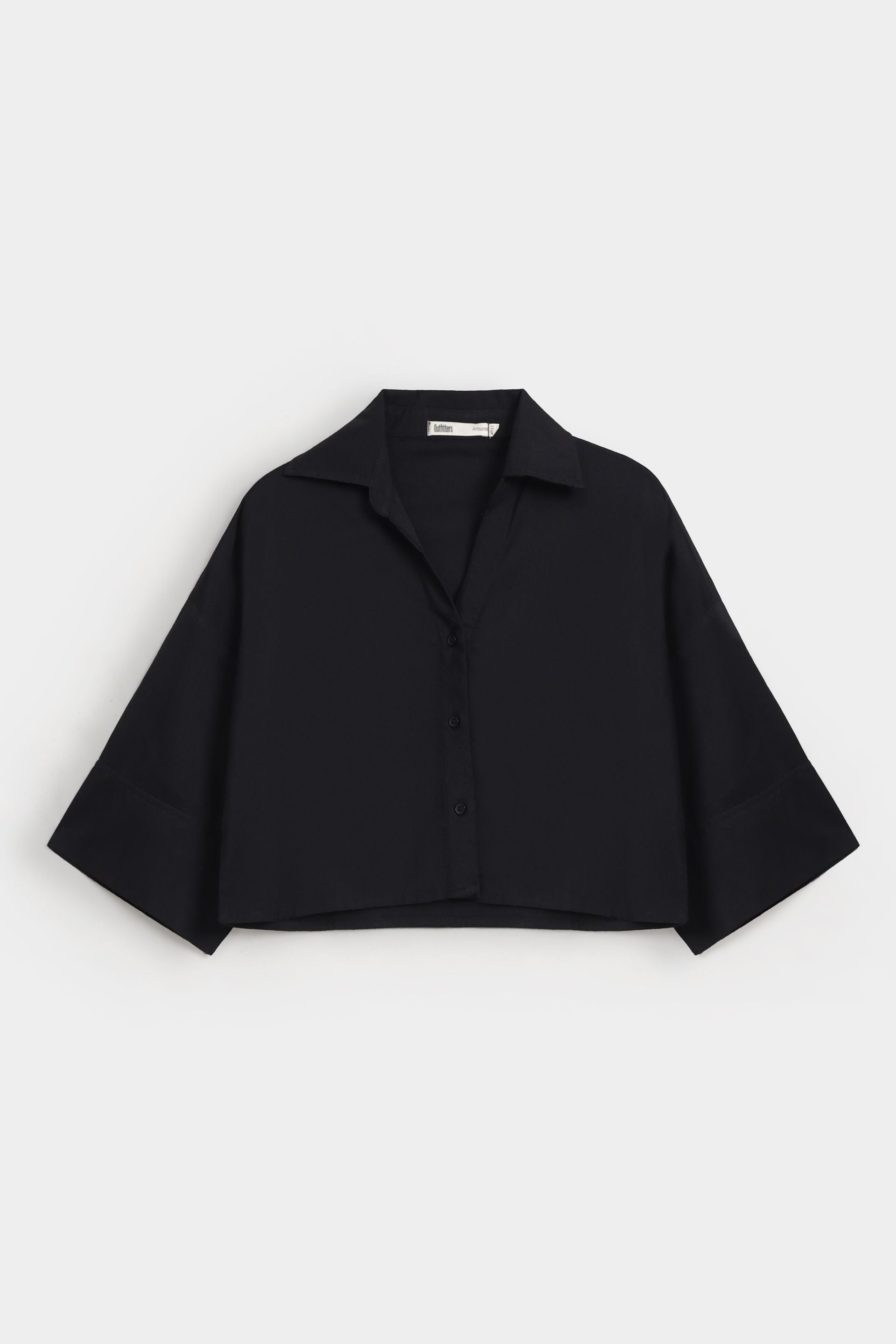 Super Cropped Button Up Shirt Outfitters — free download