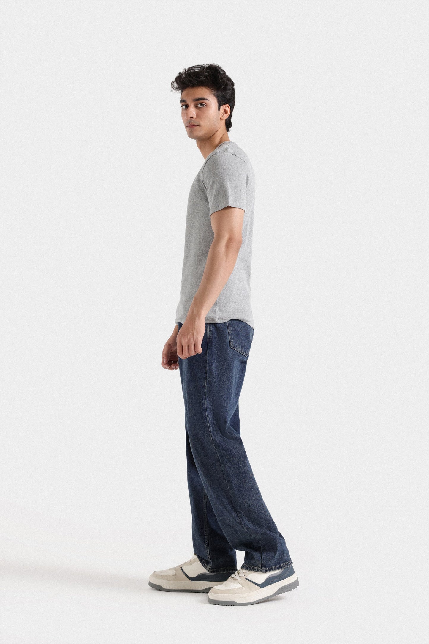 Basic Ribbed T-Shirt