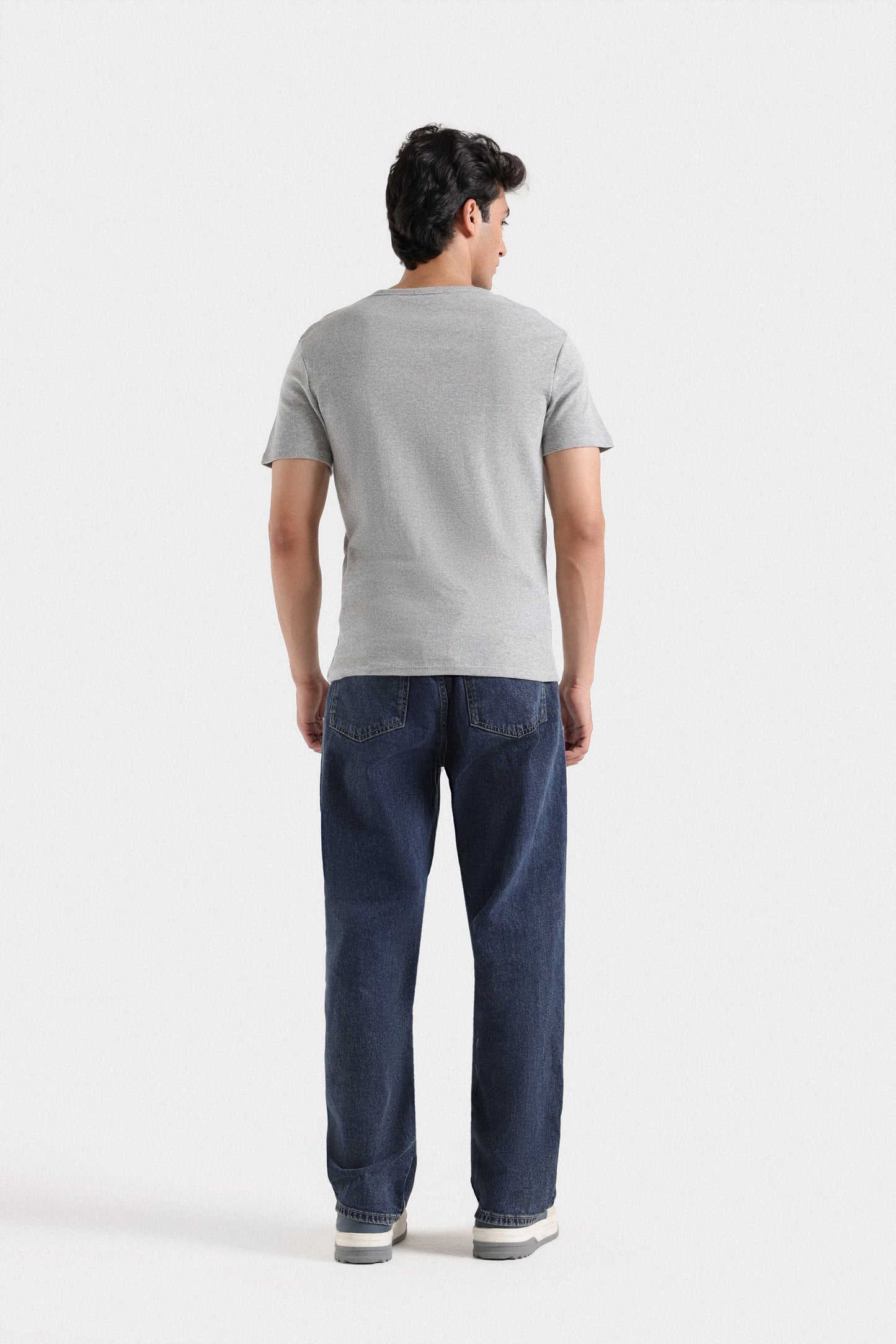 Basic Ribbed T-Shirt