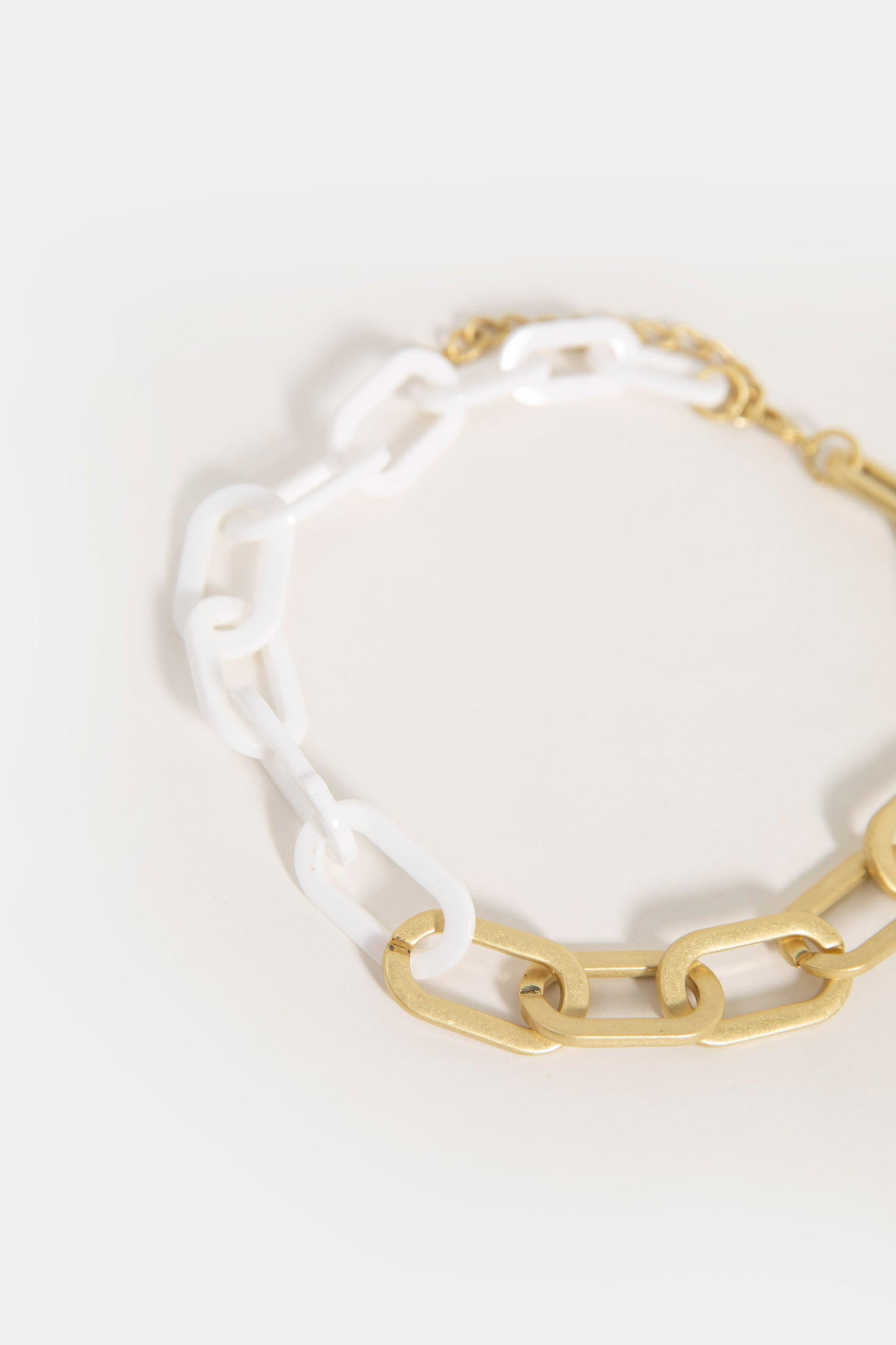 Contrast Bold Chain Necklace