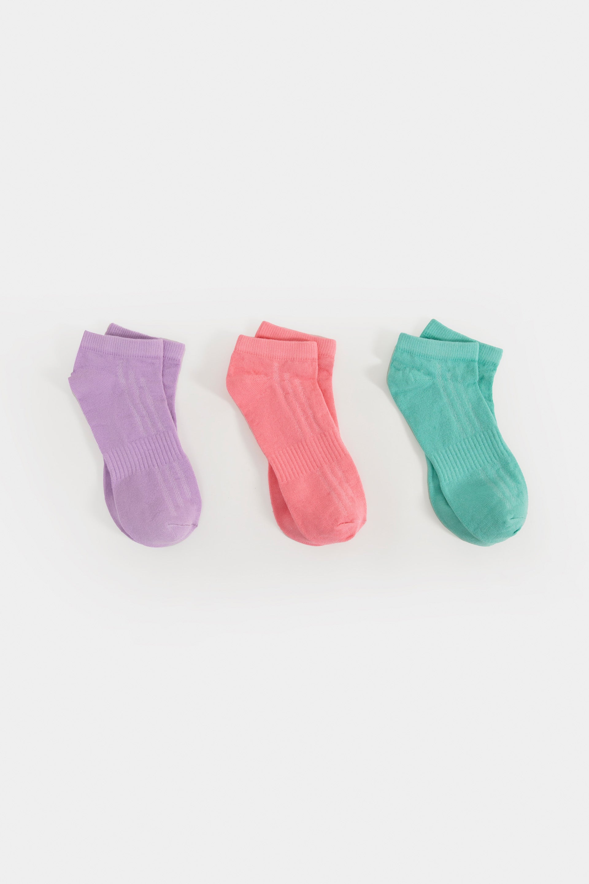 Pack Of 3-Textured Socks