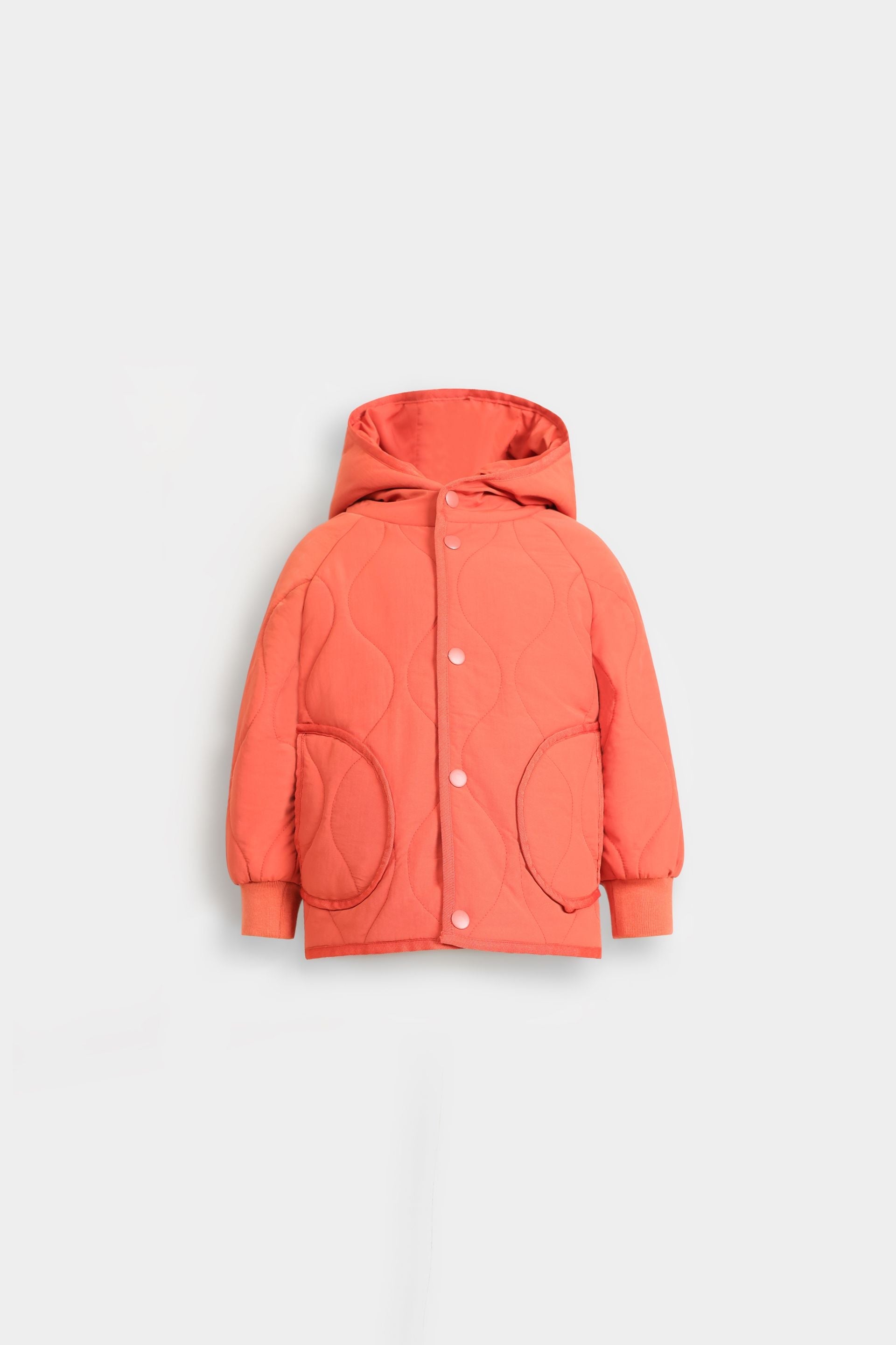 Quilted Puffer Jacket With Hood
