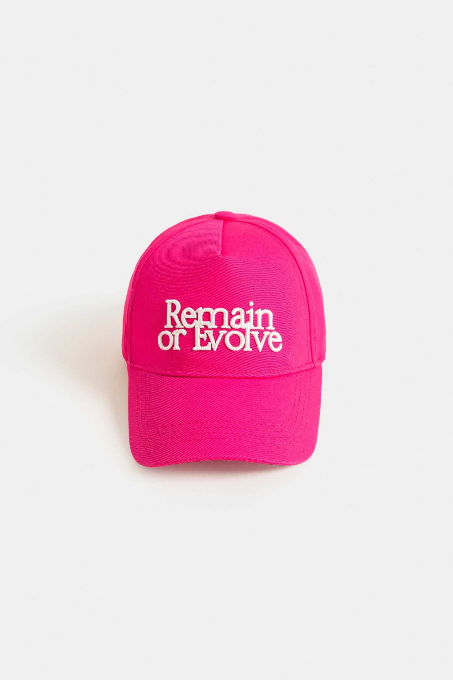 Slogan Embroidered Cap