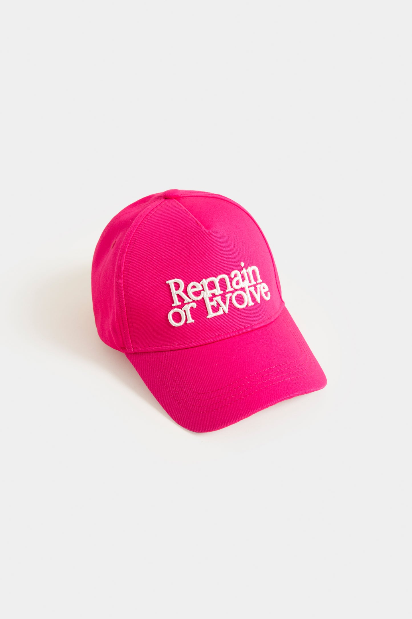 Slogan Embroidered Cap