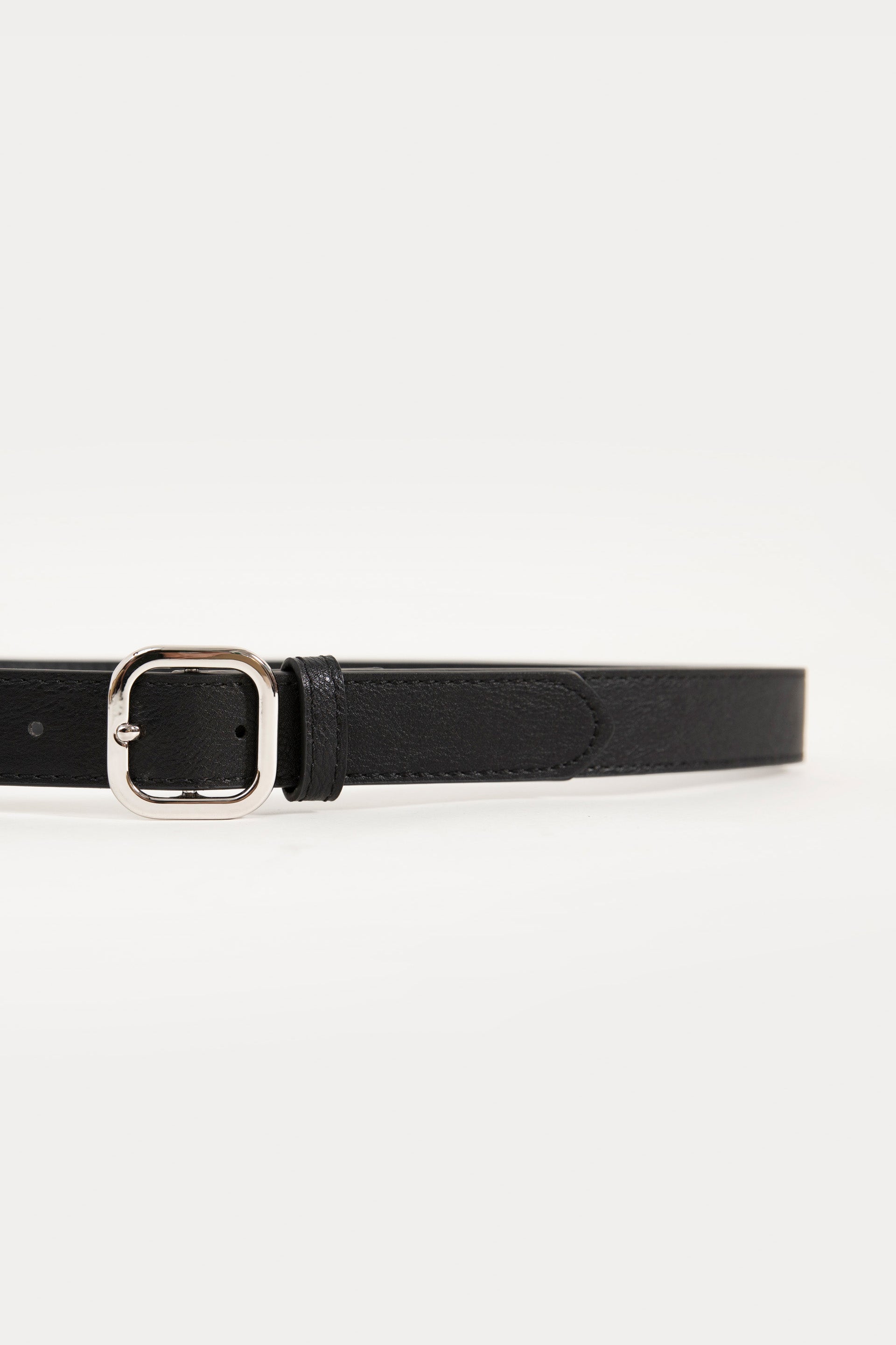 wide faux leather belt