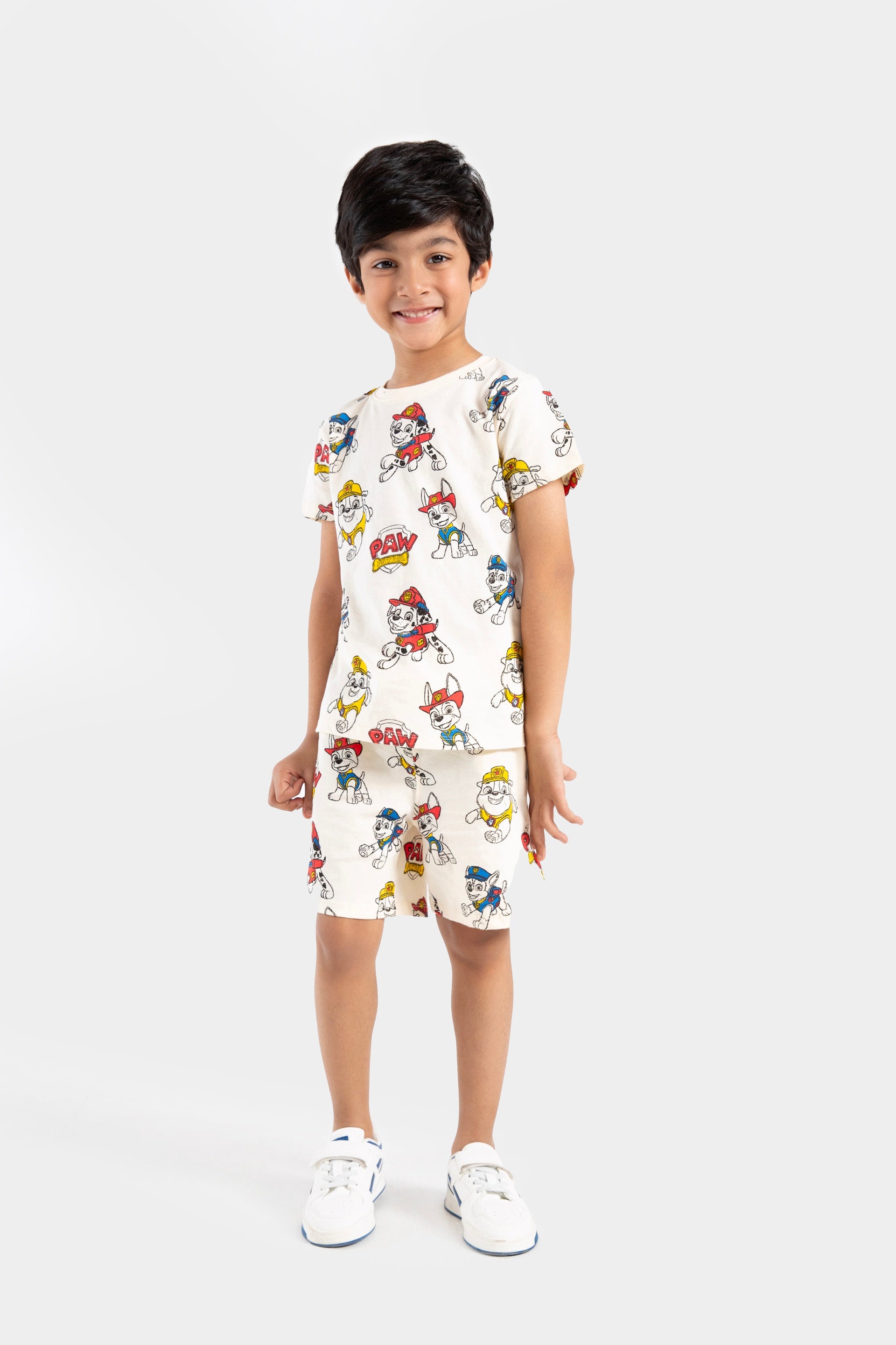 All-Over Character Print Suit