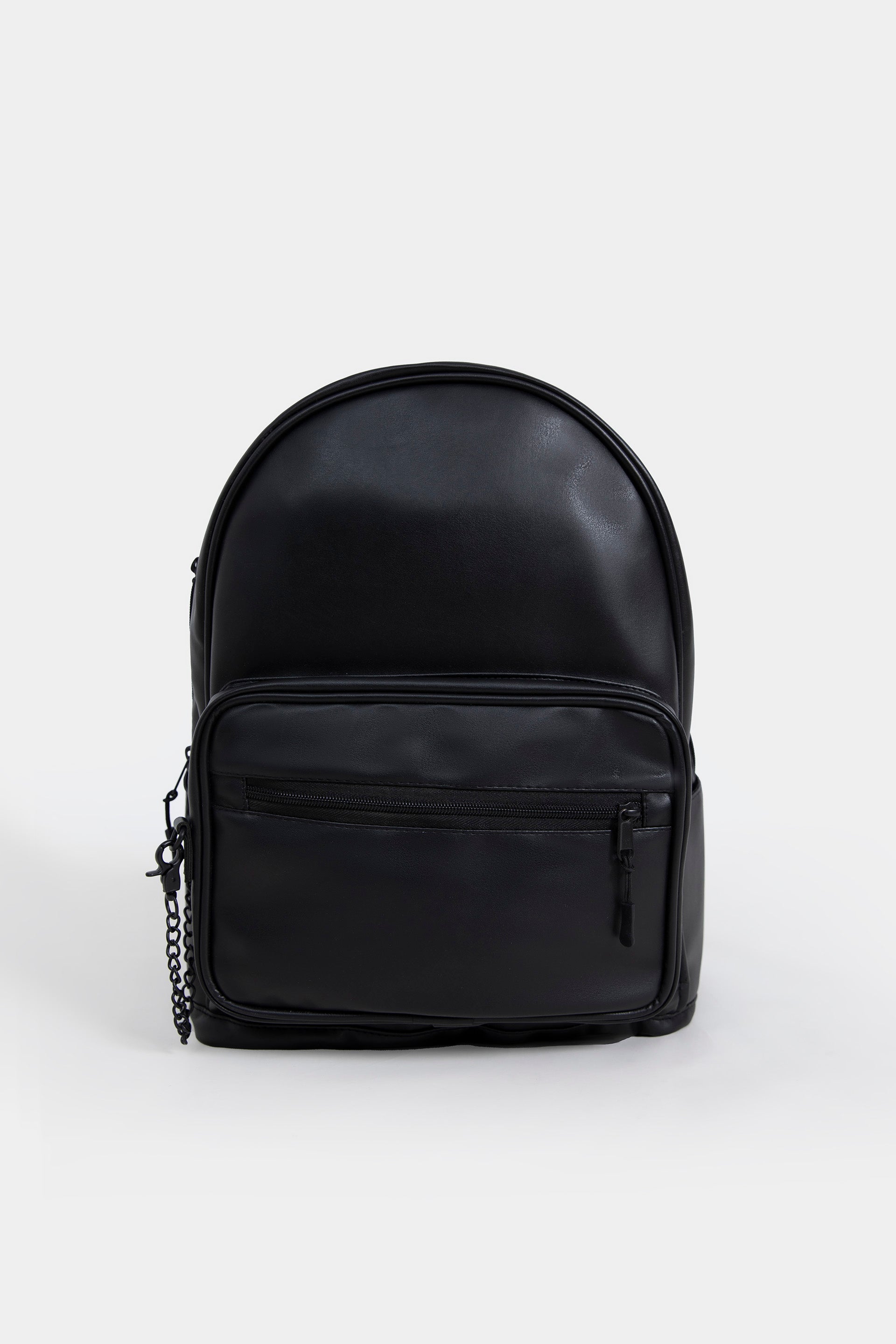 Faux Leather Backpack