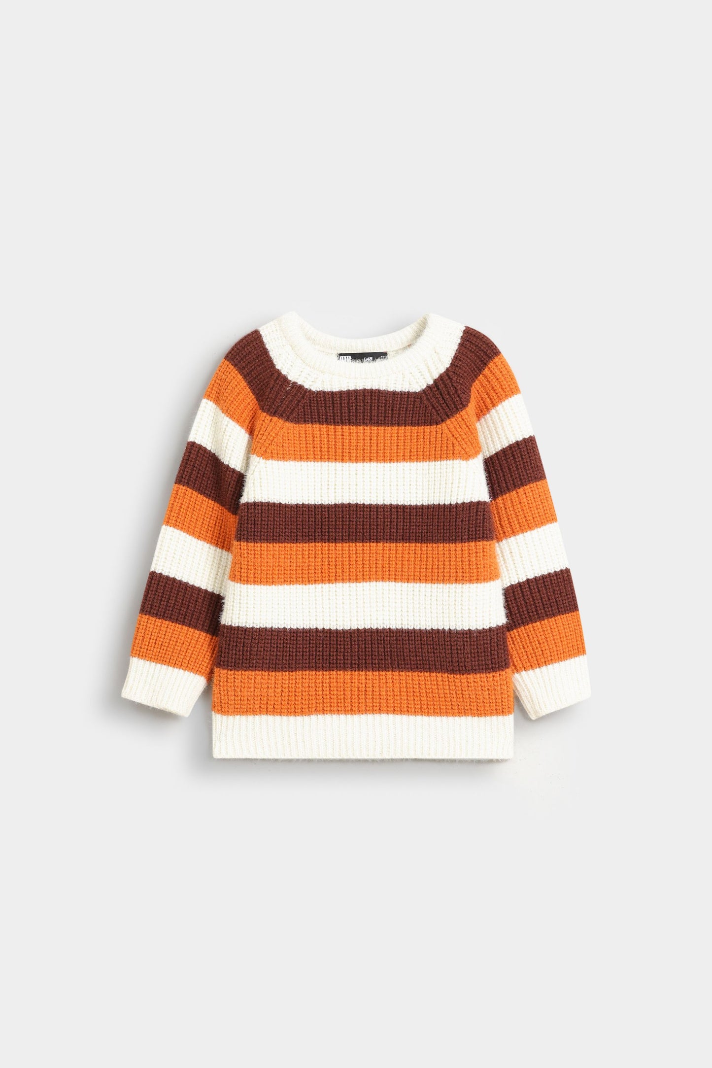 Raglan Striped Sweater