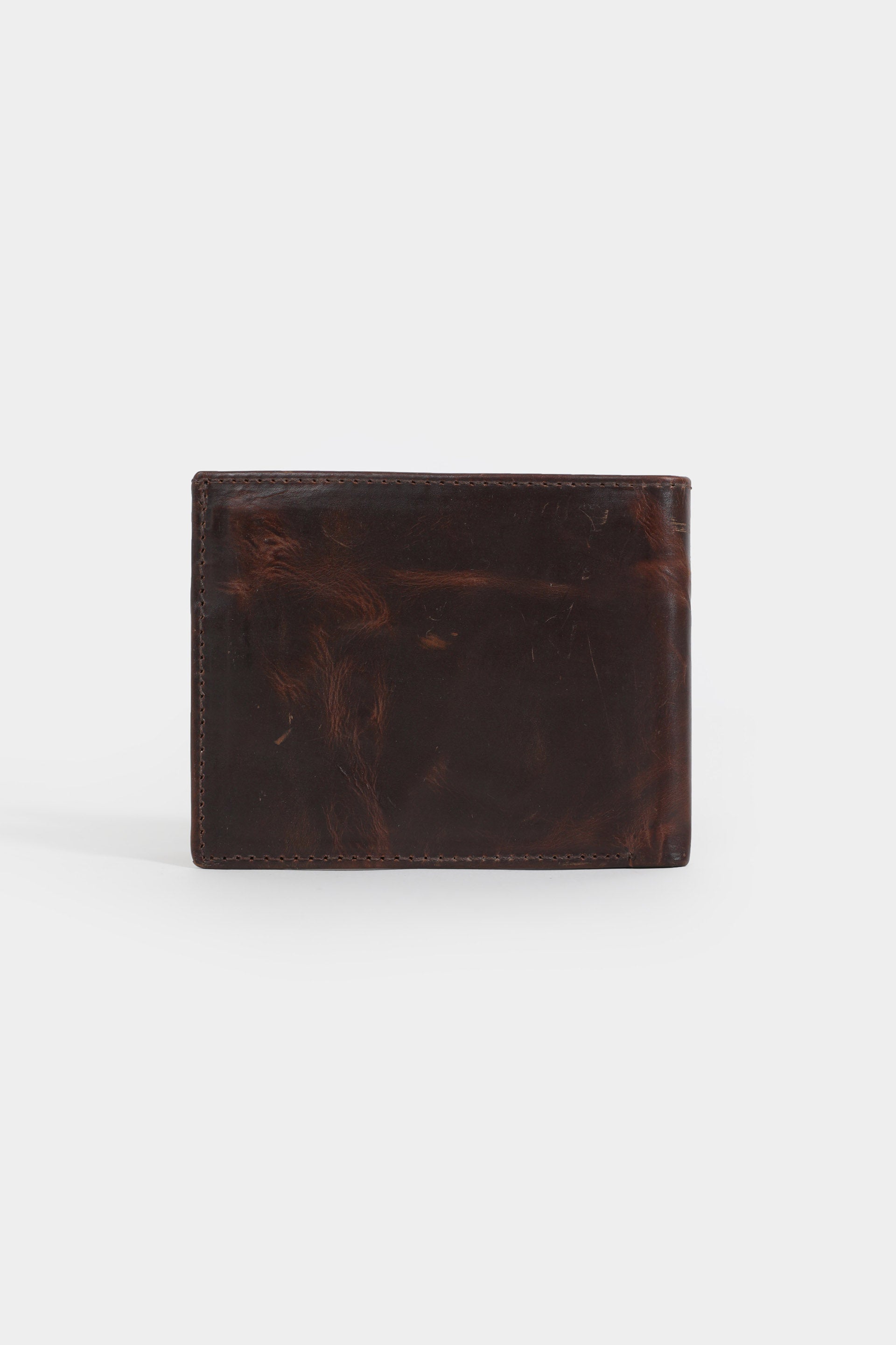 textured leather contrast wallet