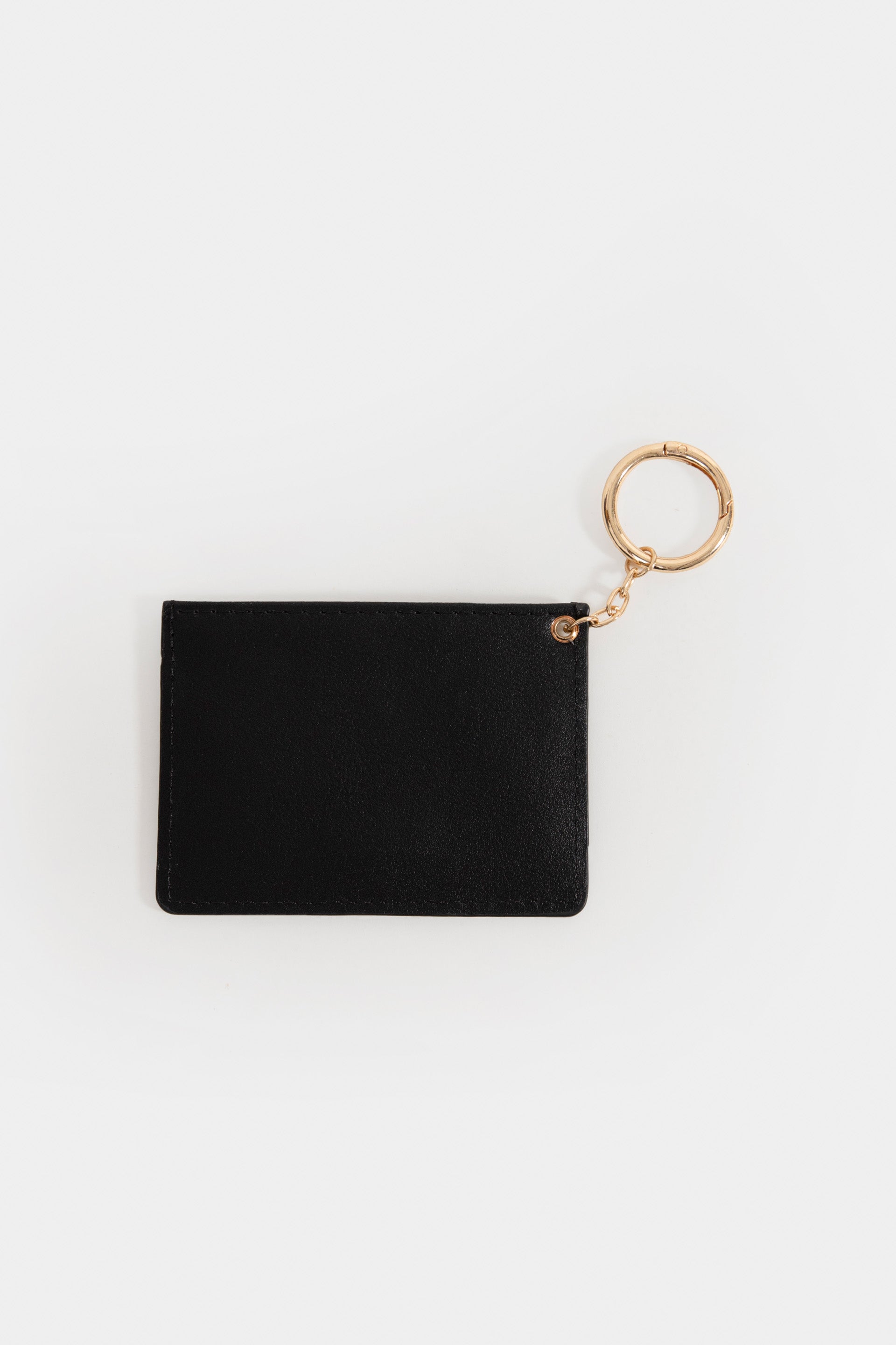 textured Card Holder with ring