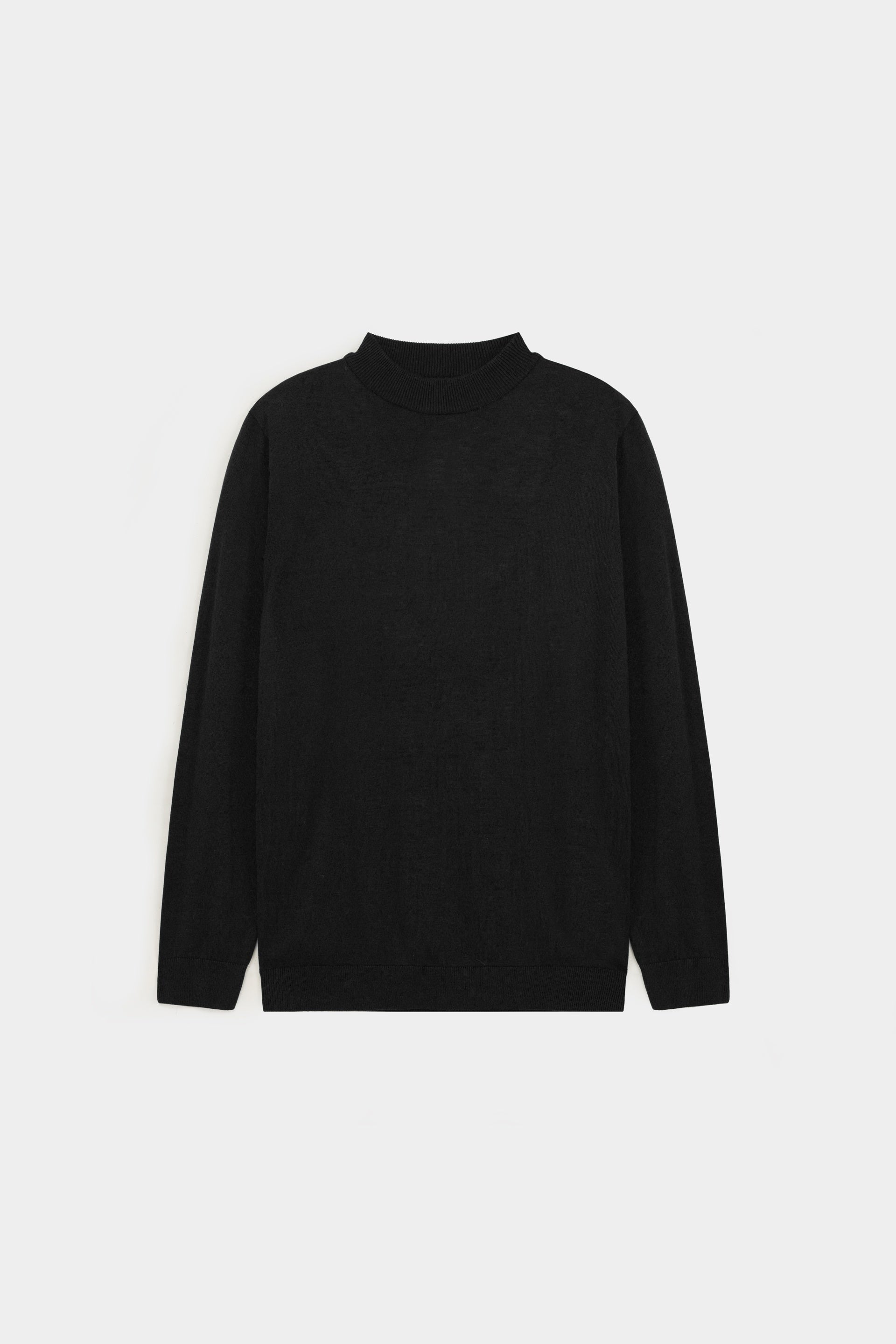 Mens mock neck sweater best sale