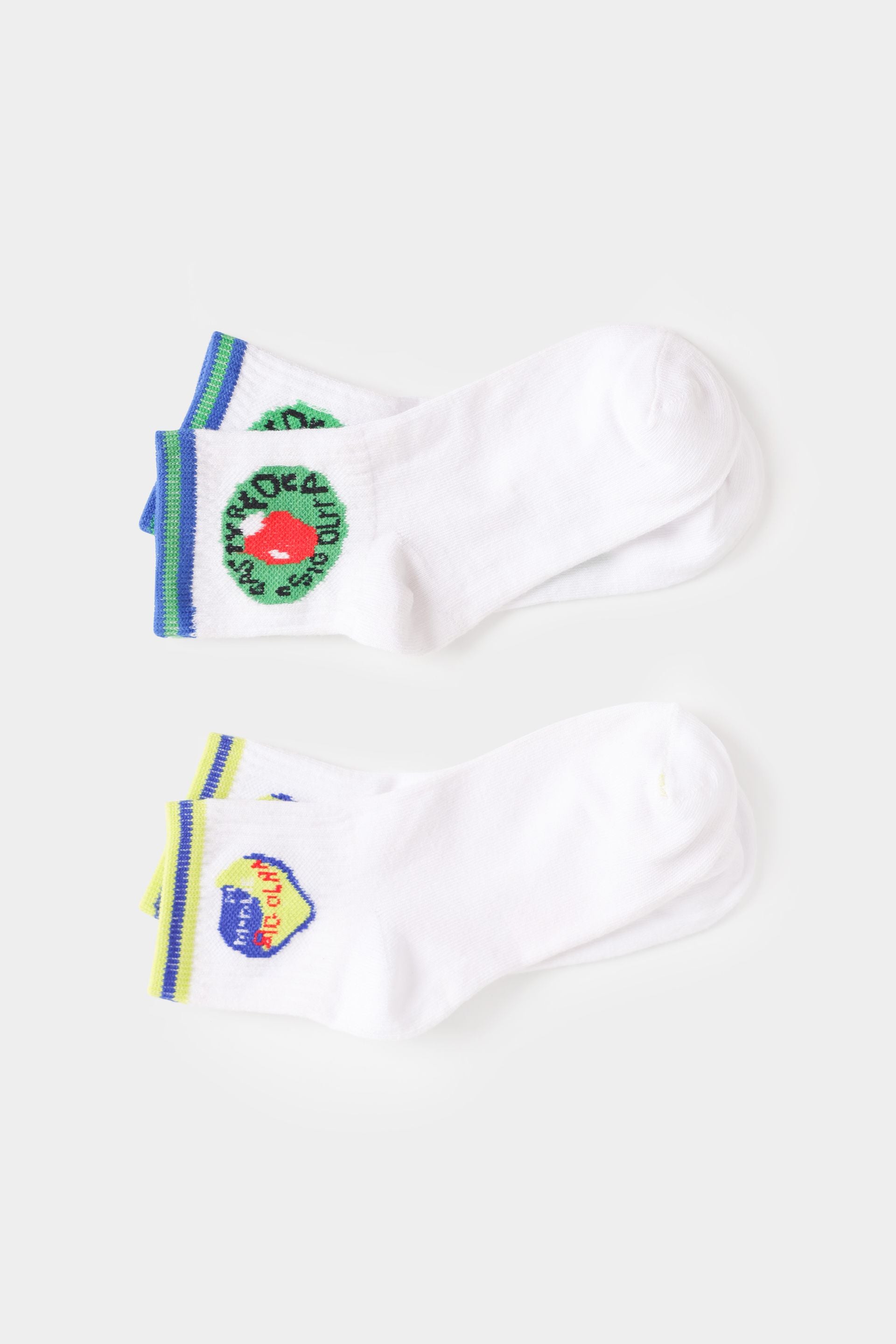 Pack of 2-Short Crew Socks
