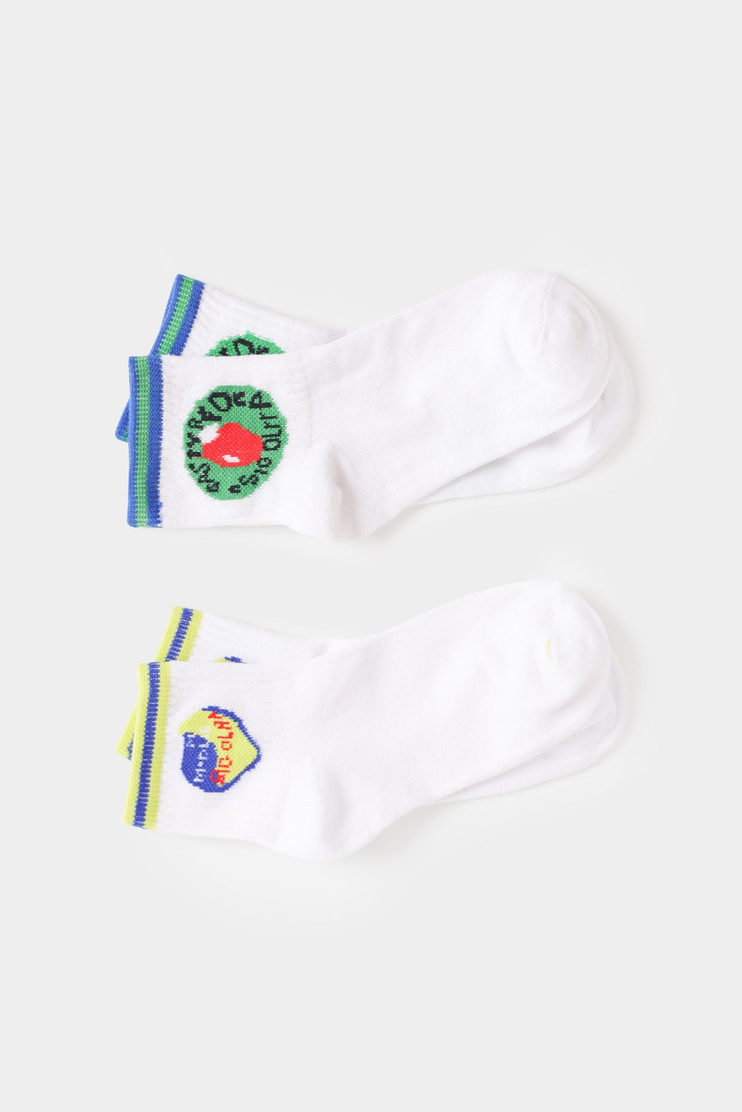 Pack of 2-Short Crew Socks