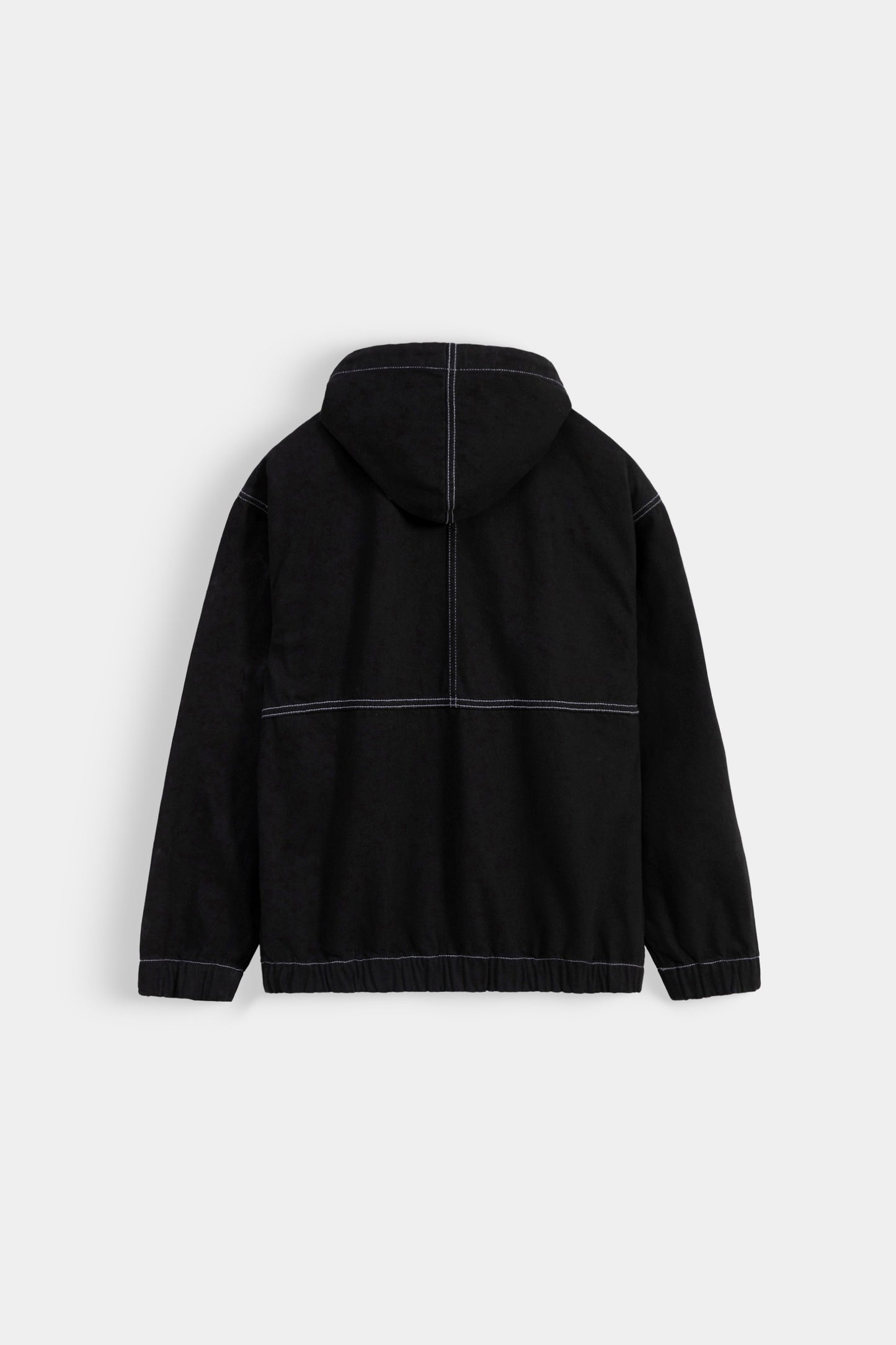 Cotton zip-up hoodie