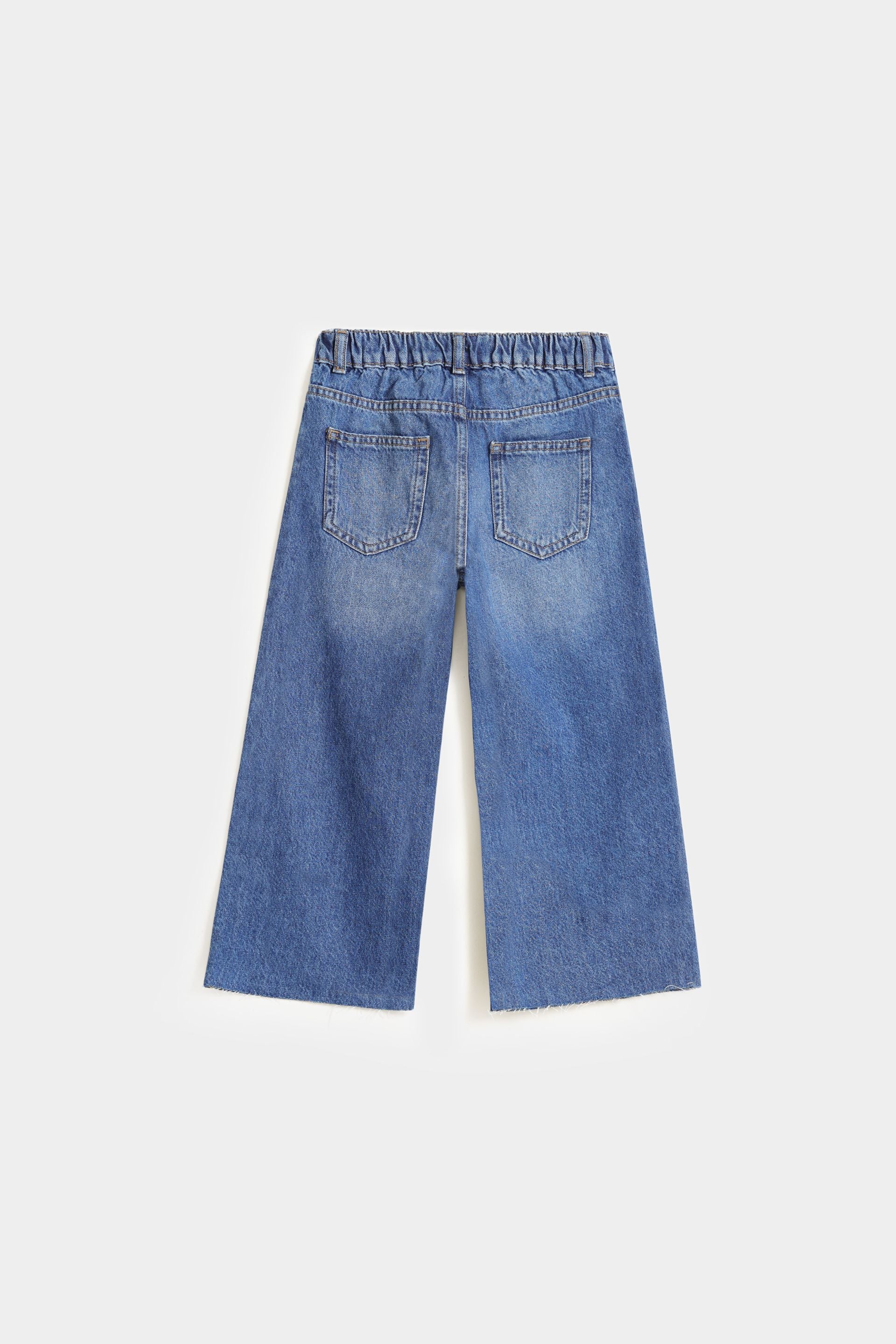 Wide Leg With Raw Hem Detail – Outfitters