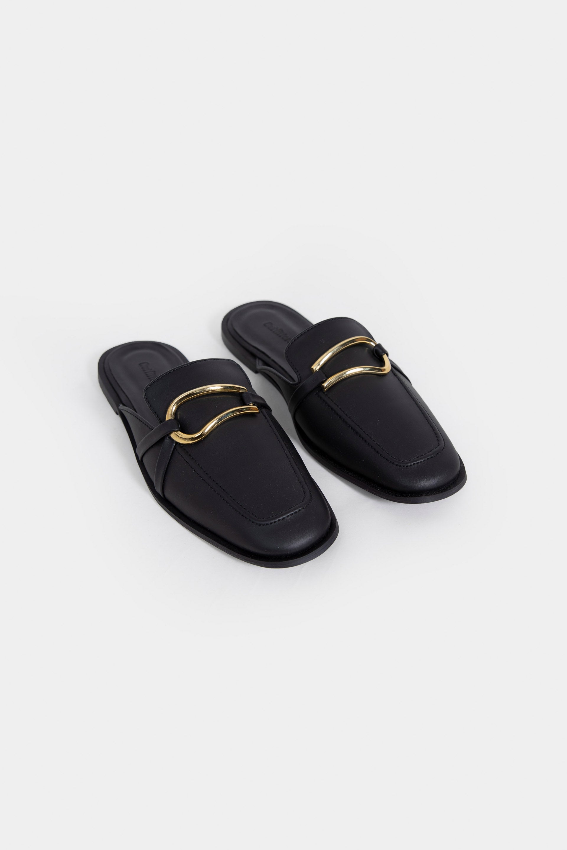 casual flat mule loafers