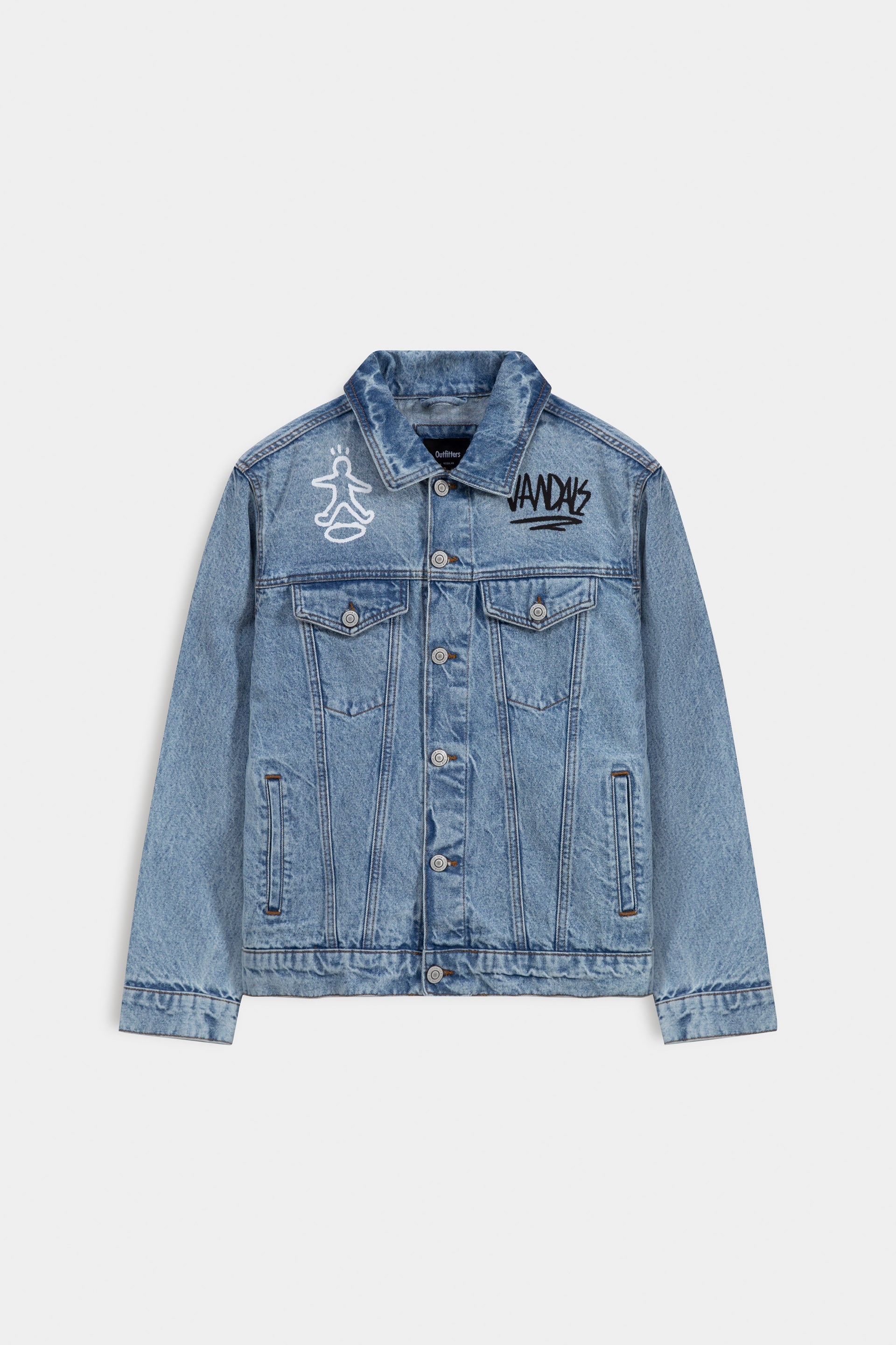 Vandal Denim Trucker Jacket