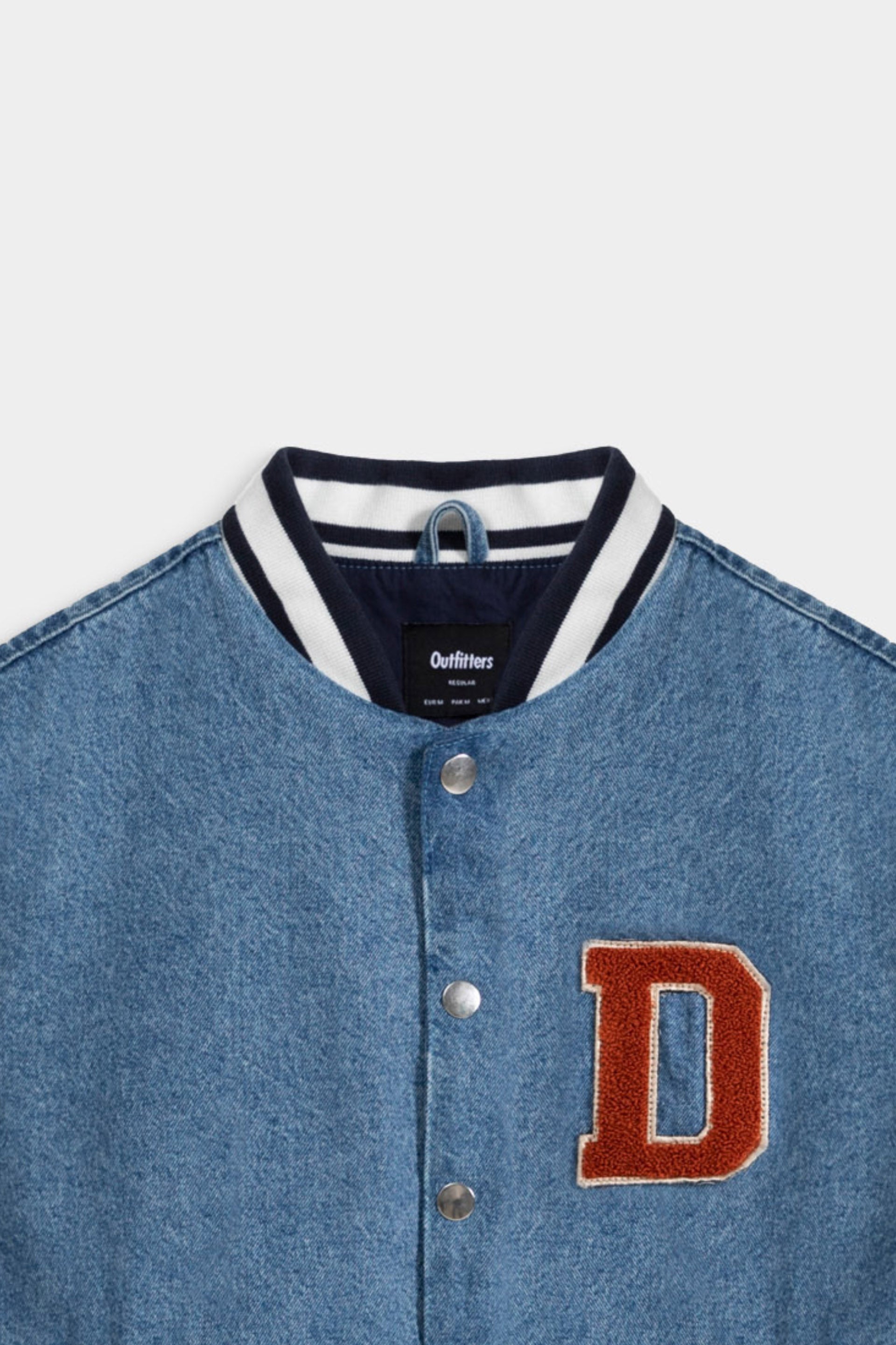 Denim varsity Jacket