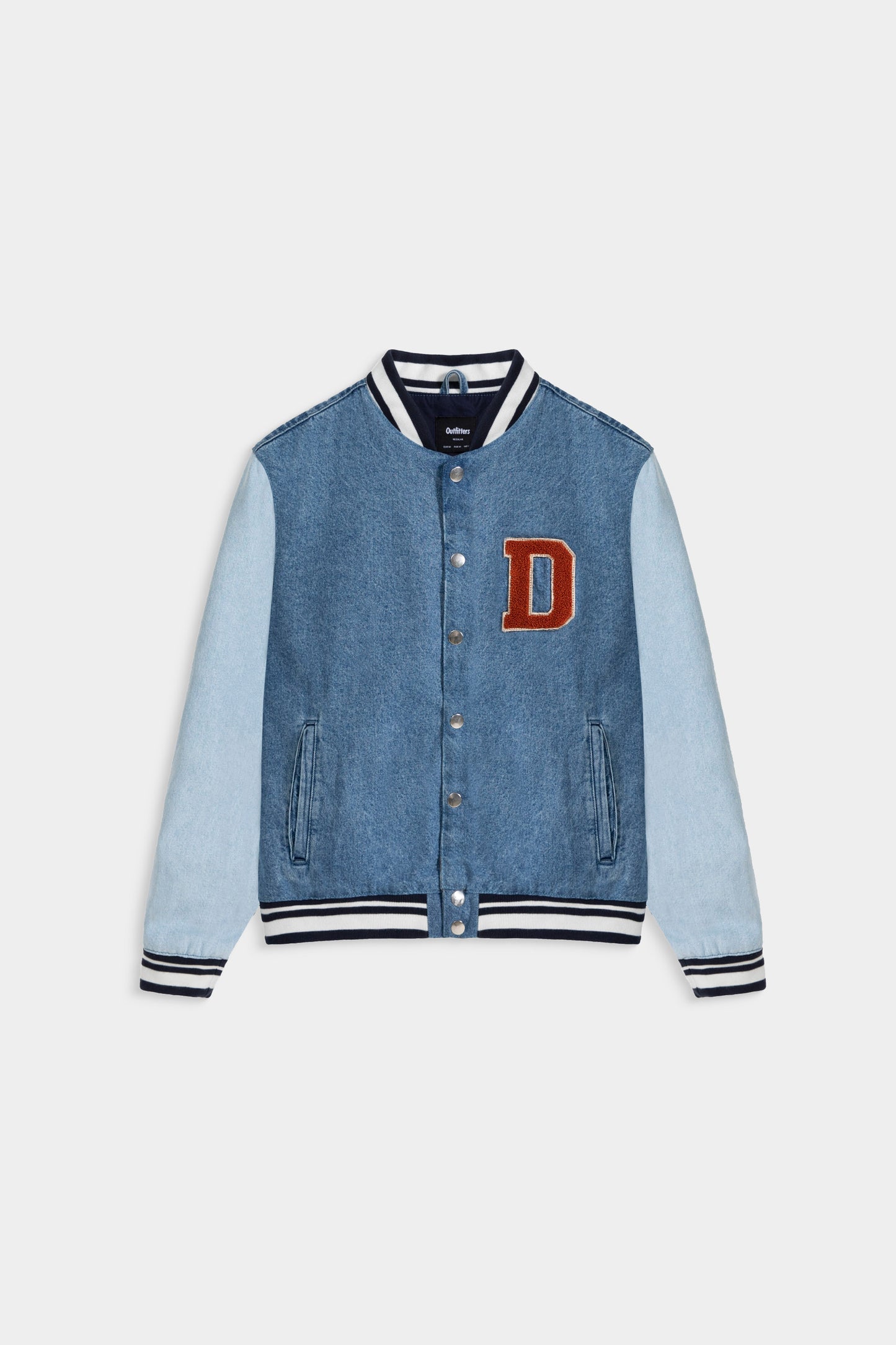 Denim varsity Jacket