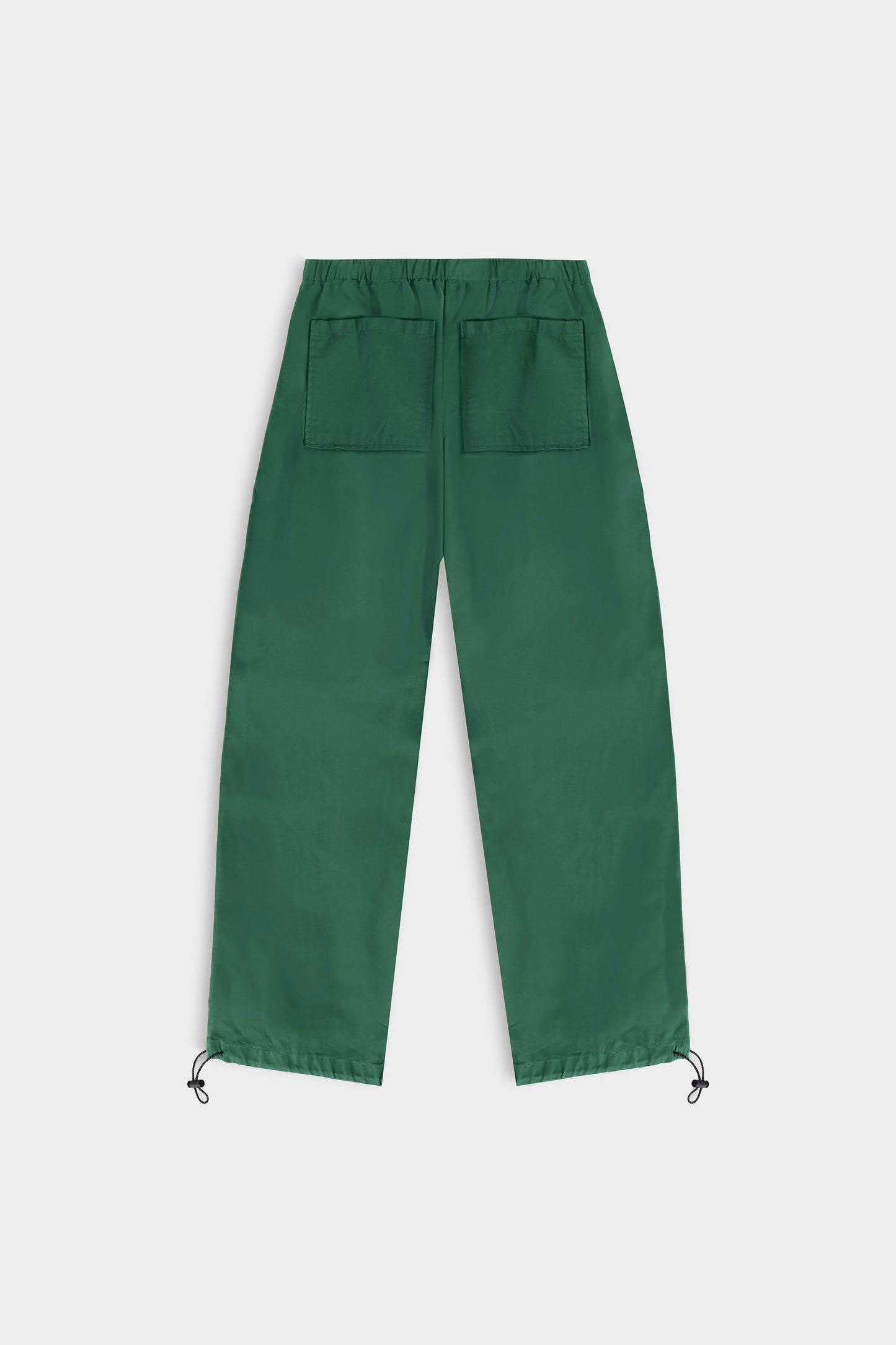 Cotton Trousers With Elastic Trims