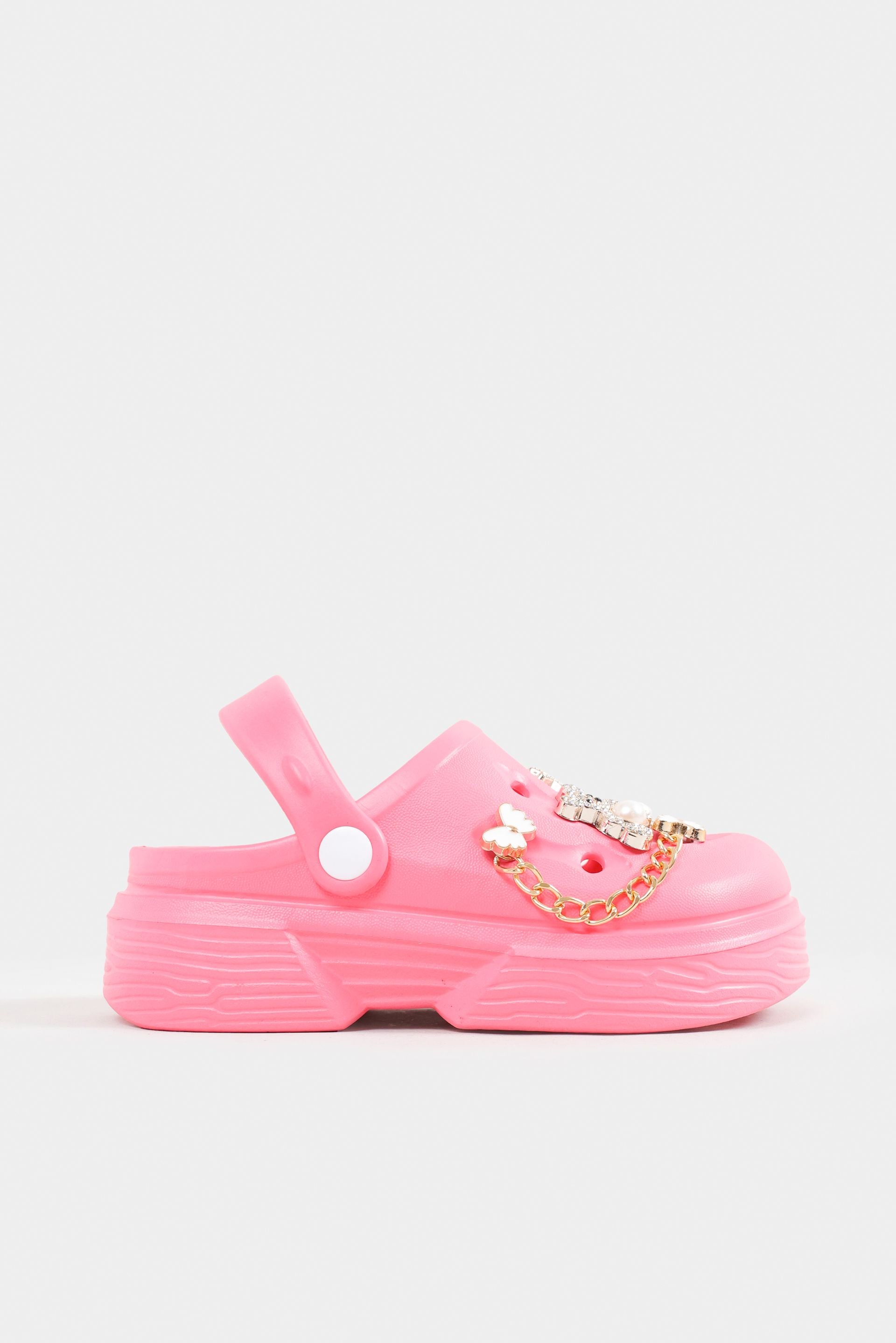 Embellished Rubberized Clogs – Outfitters
