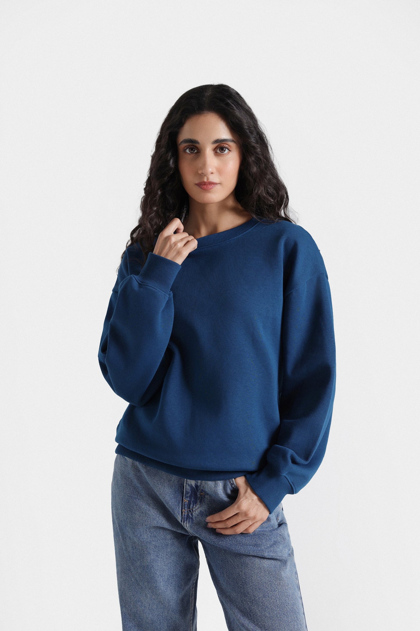 Basic Crew Neck Sweatshirt