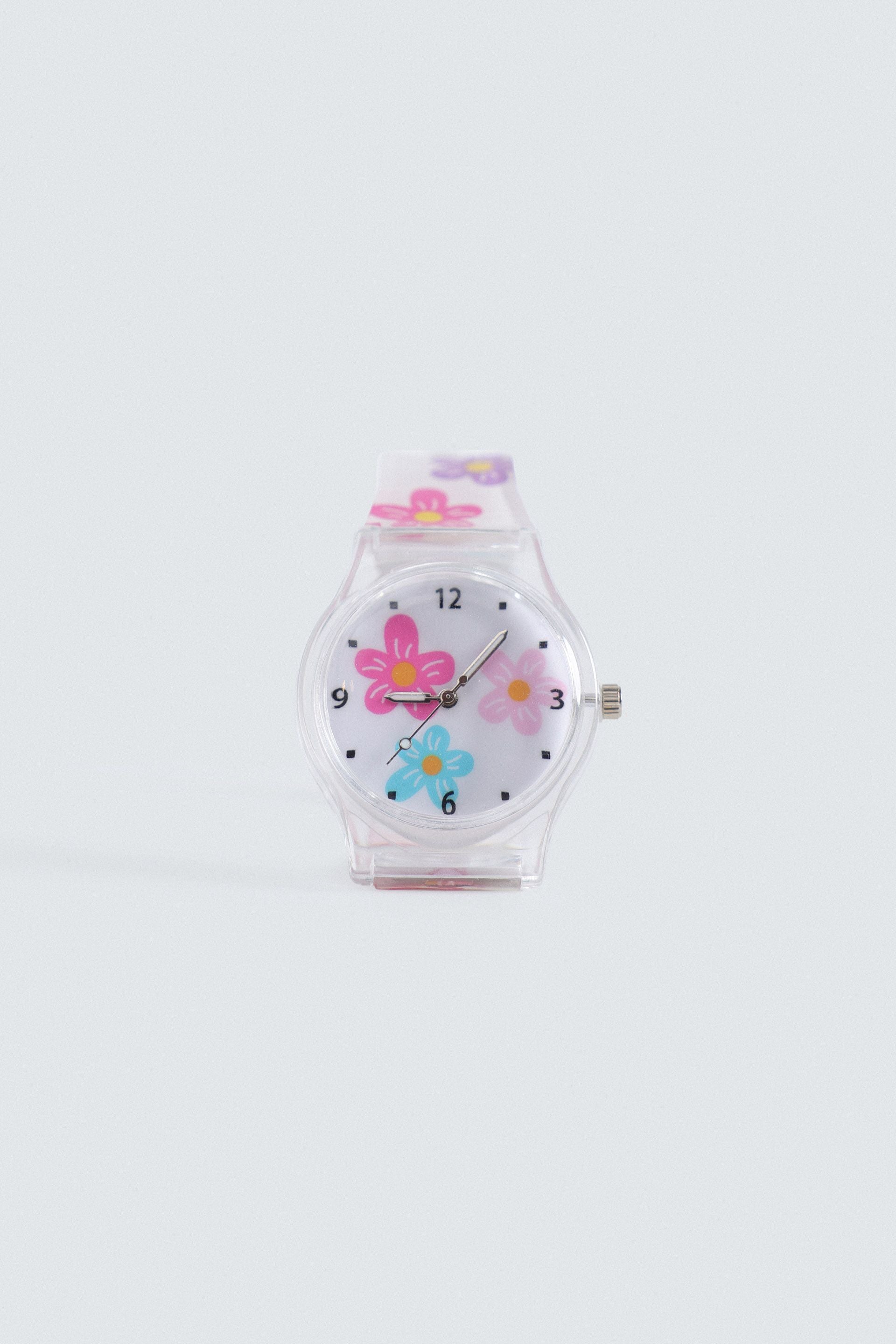 Analog Watch With Jelly Straps