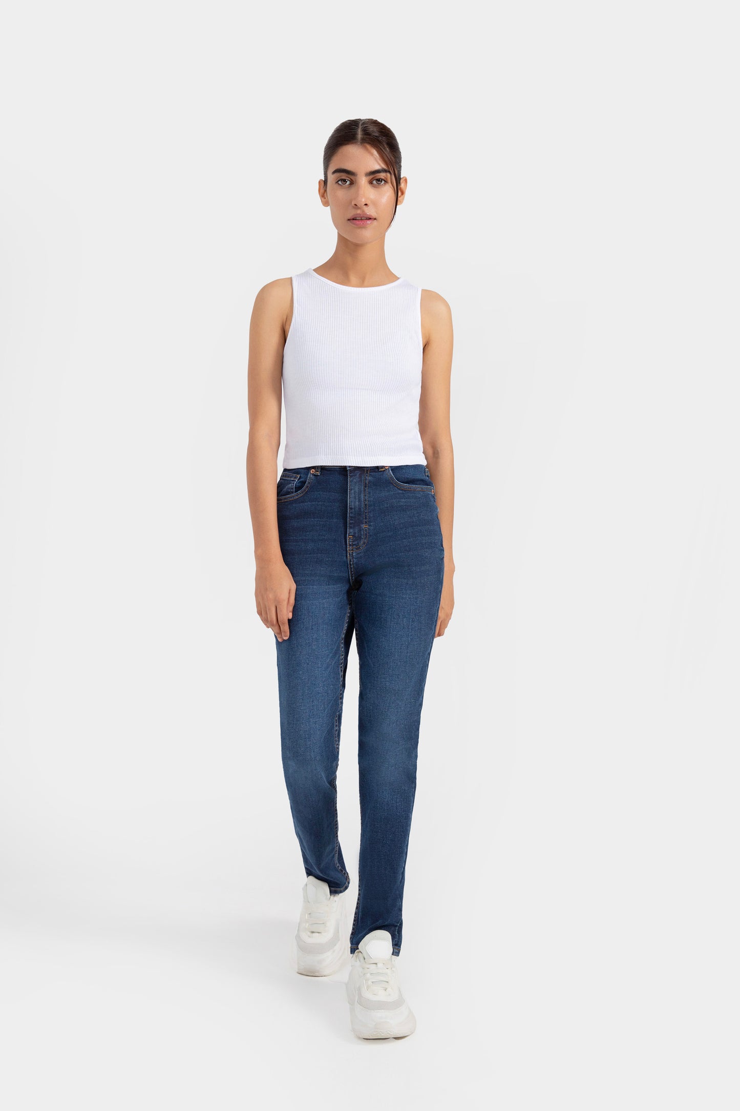 High-Rise Skinny Jeans