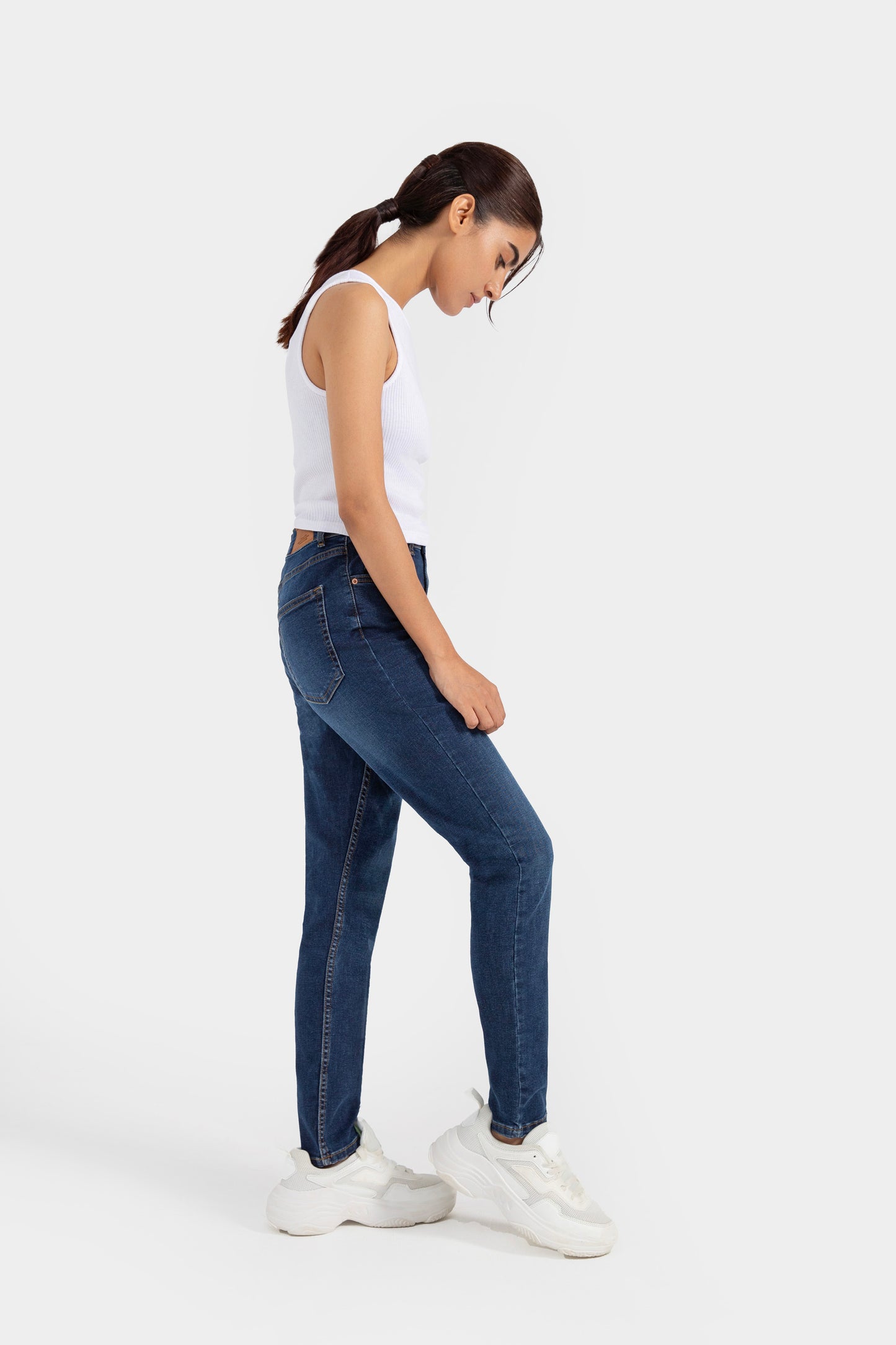 High-Rise Skinny Jeans