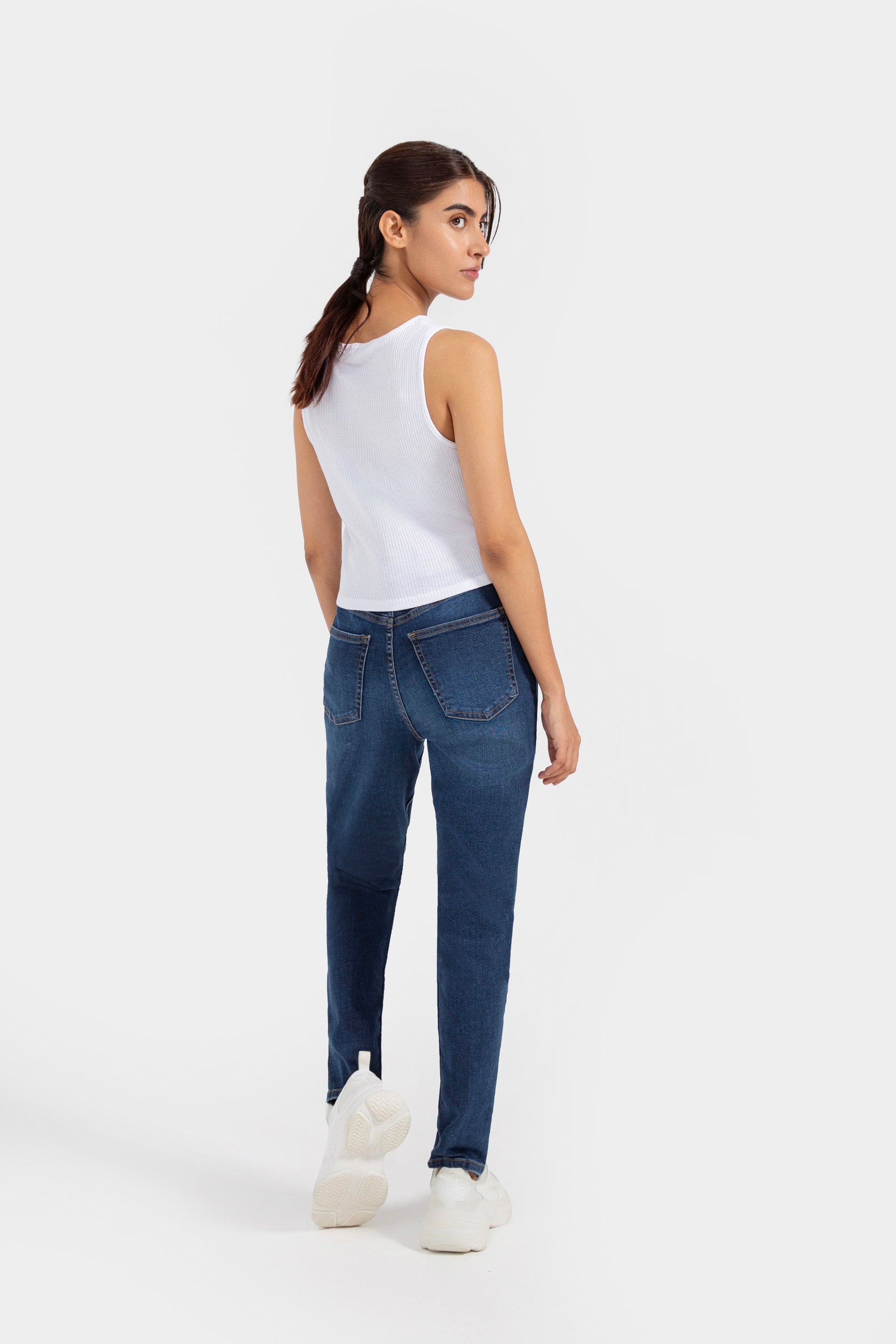 High-Rise Skinny Jeans