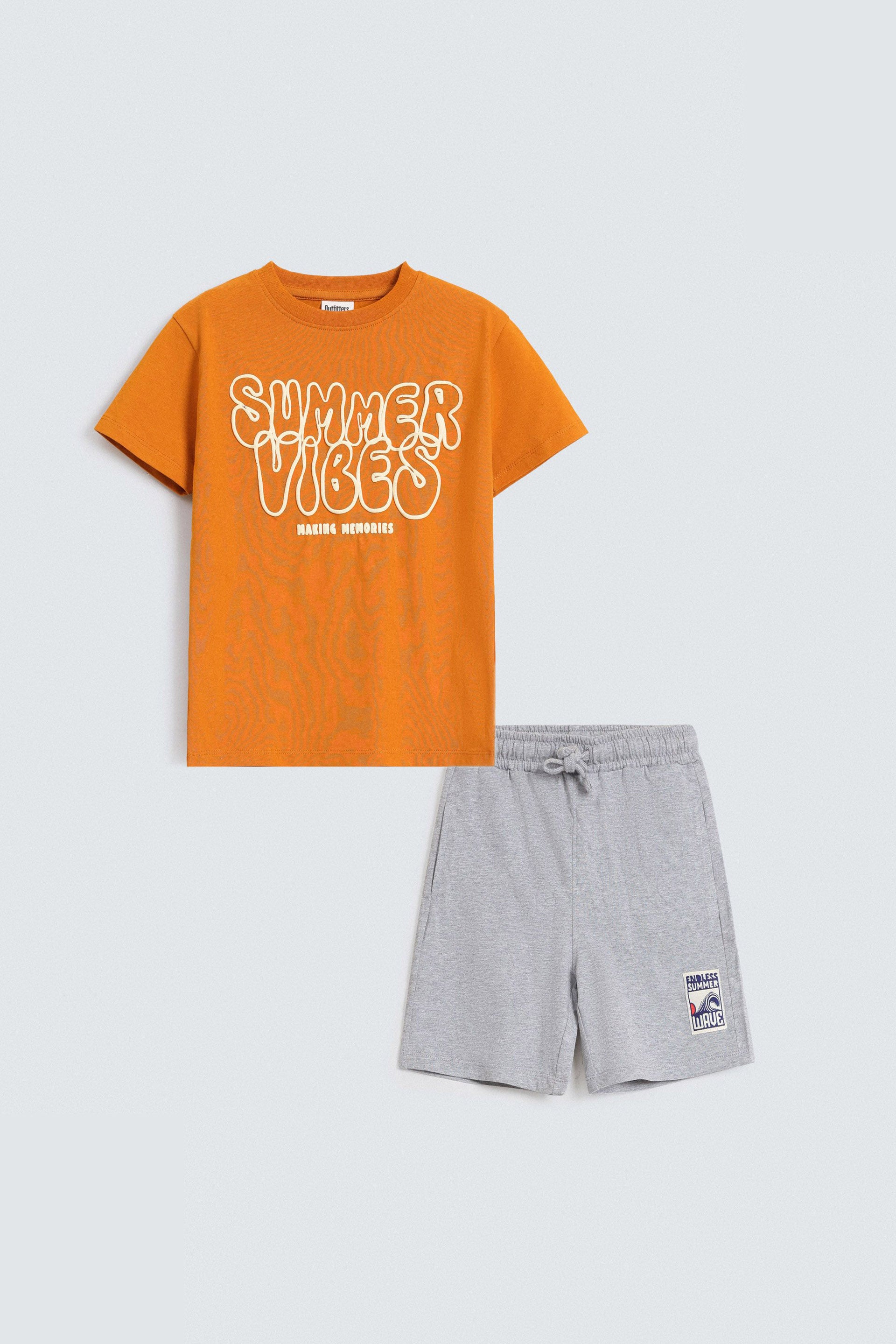Slogan Print Co-Ord Set