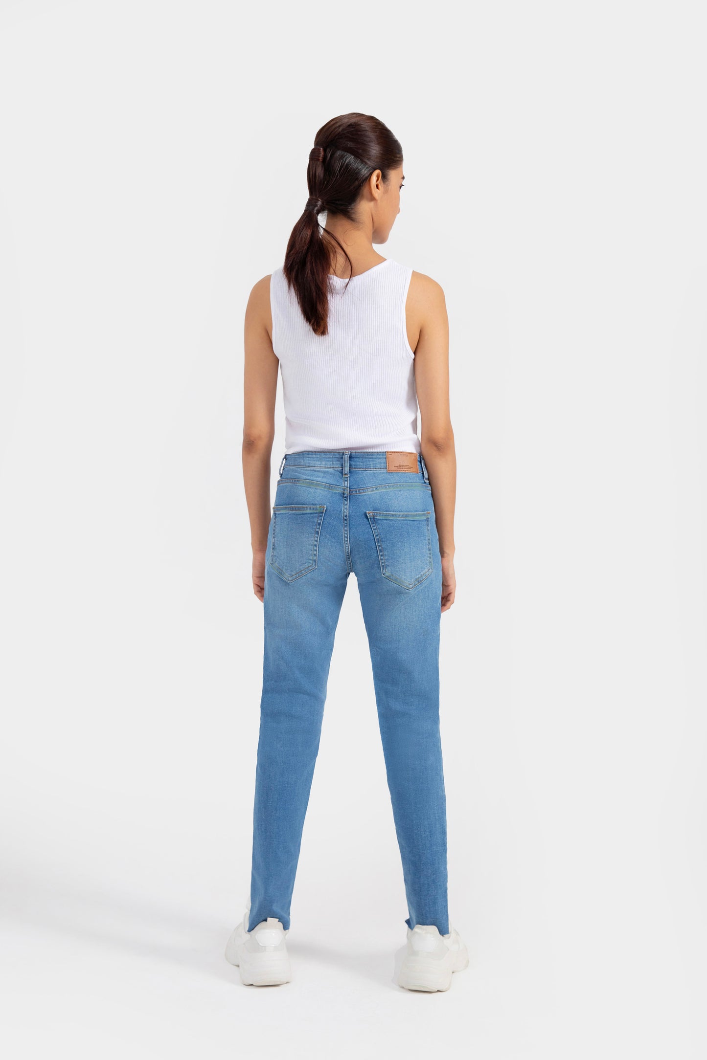 Mid-Rise Skinny Jeans