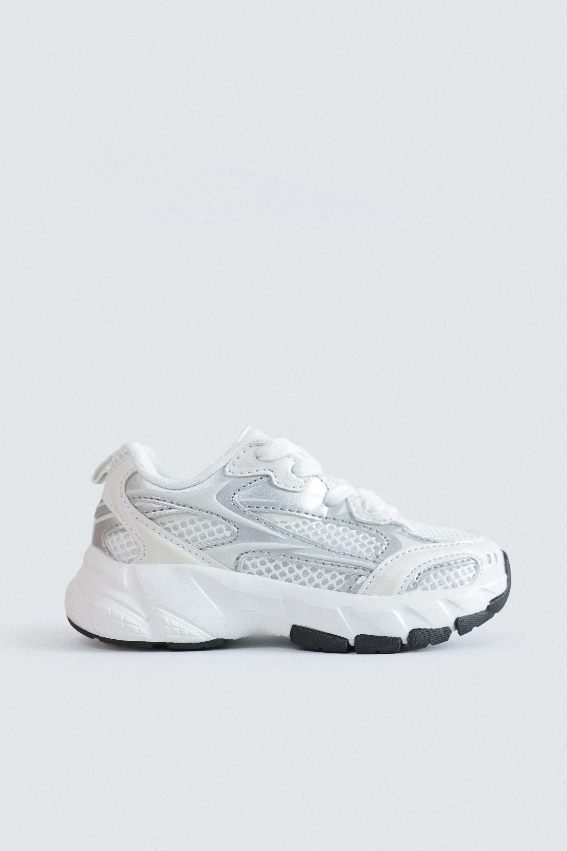 Chunky Metallic Sneakers