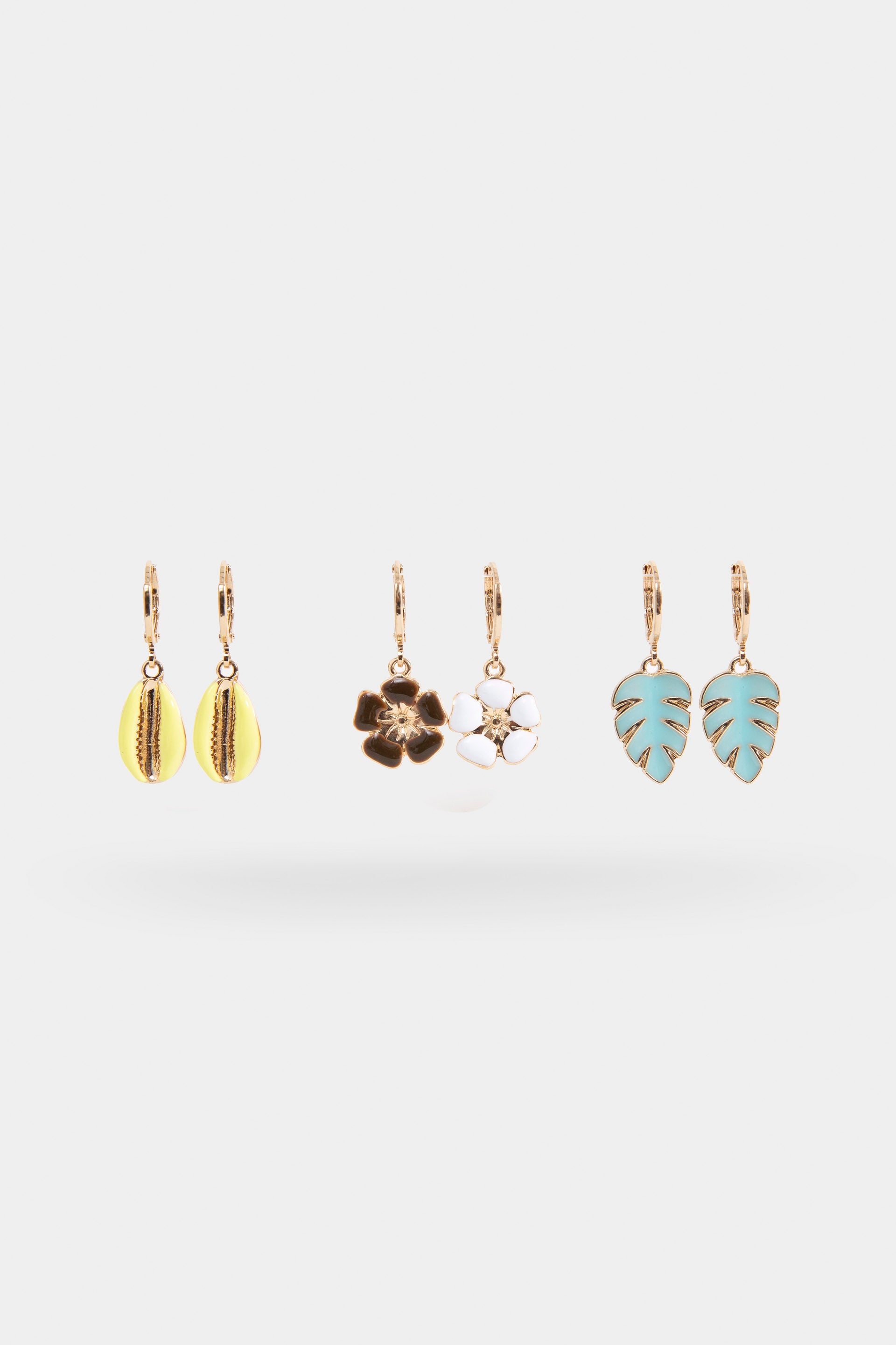 Pack of 3-dangling earrings