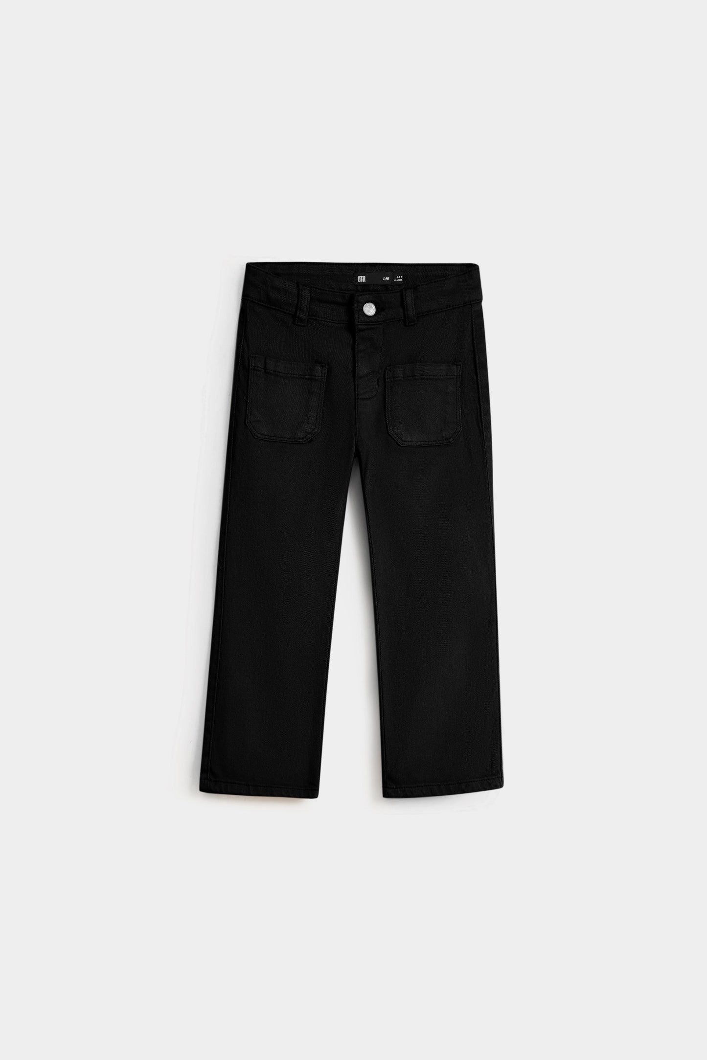 Flared Non Denim Trouser