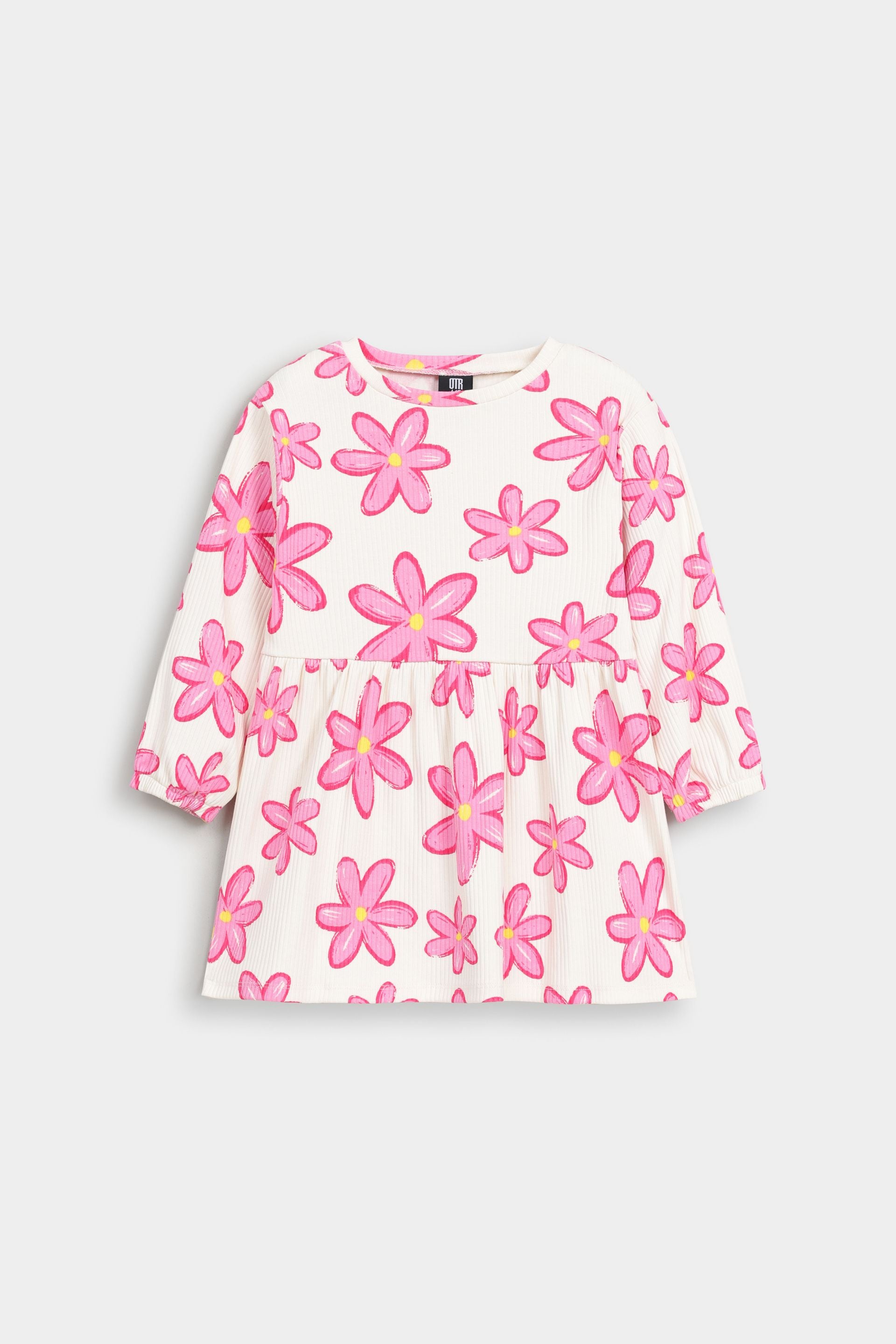 All-Over Floral Print Dress