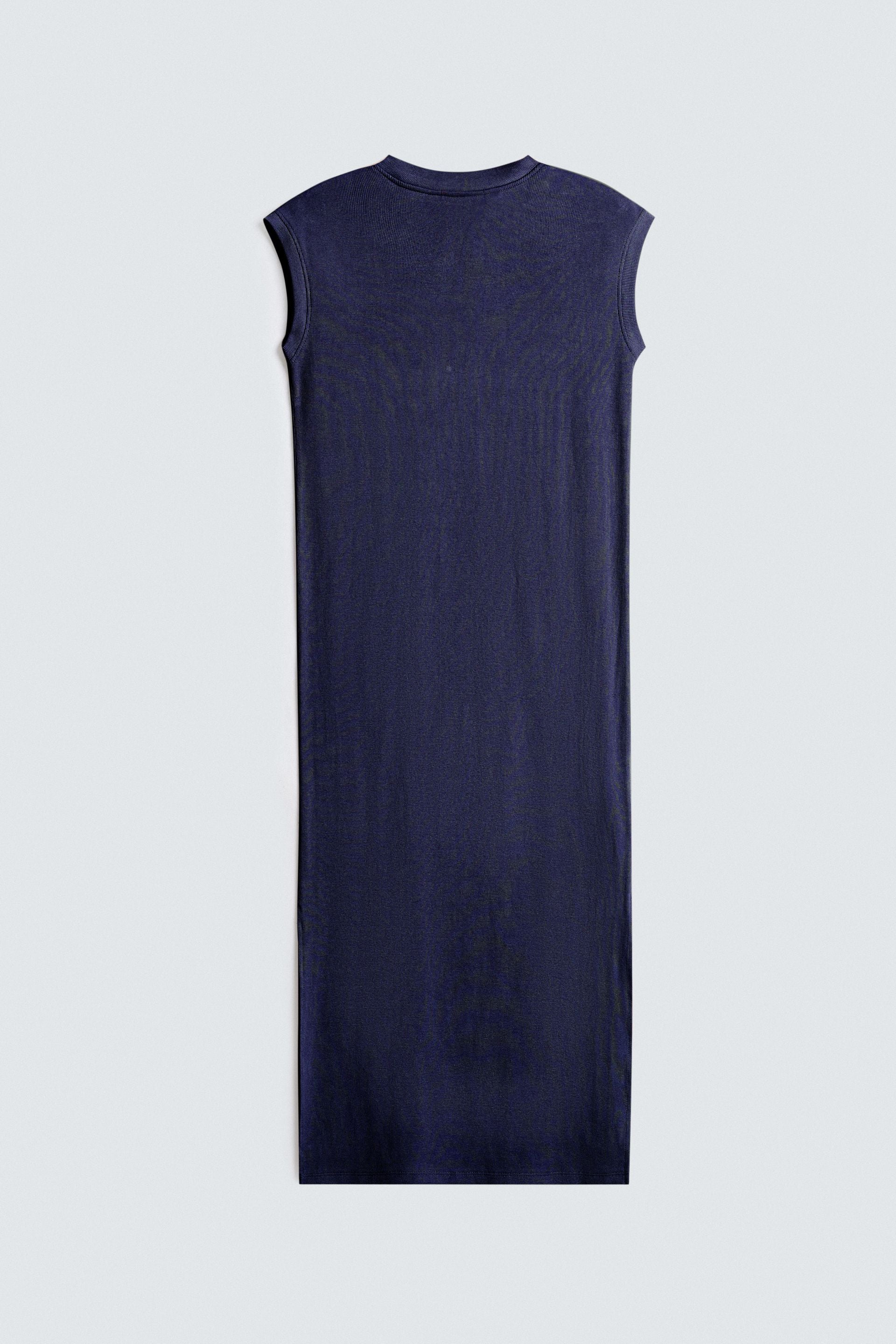 Sleeveless Ribbed Dress With Slit Outfitters Sleeveless Ribbed Dress With Slit Outfitters