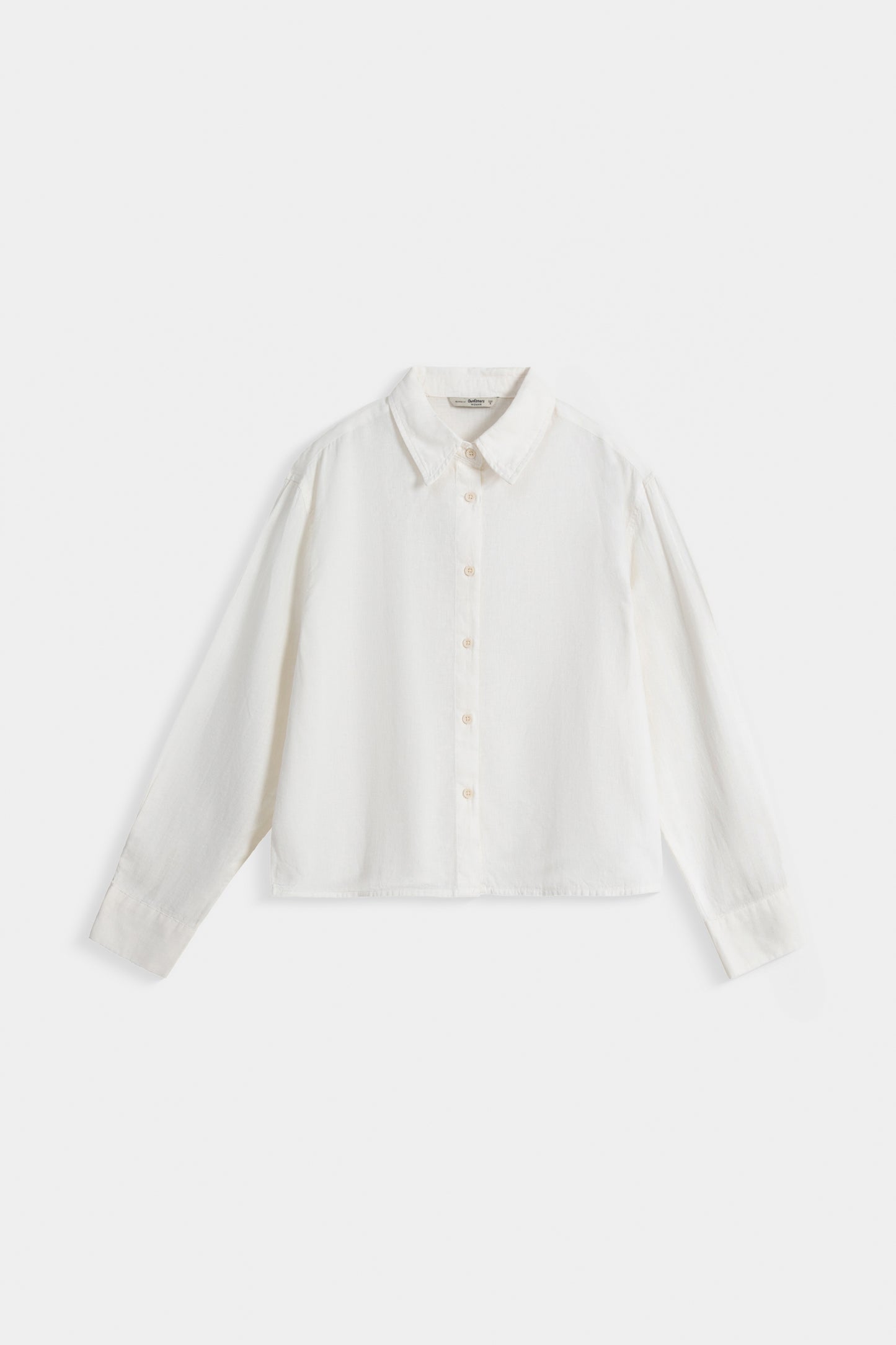 Solid Linen Blend Shirt