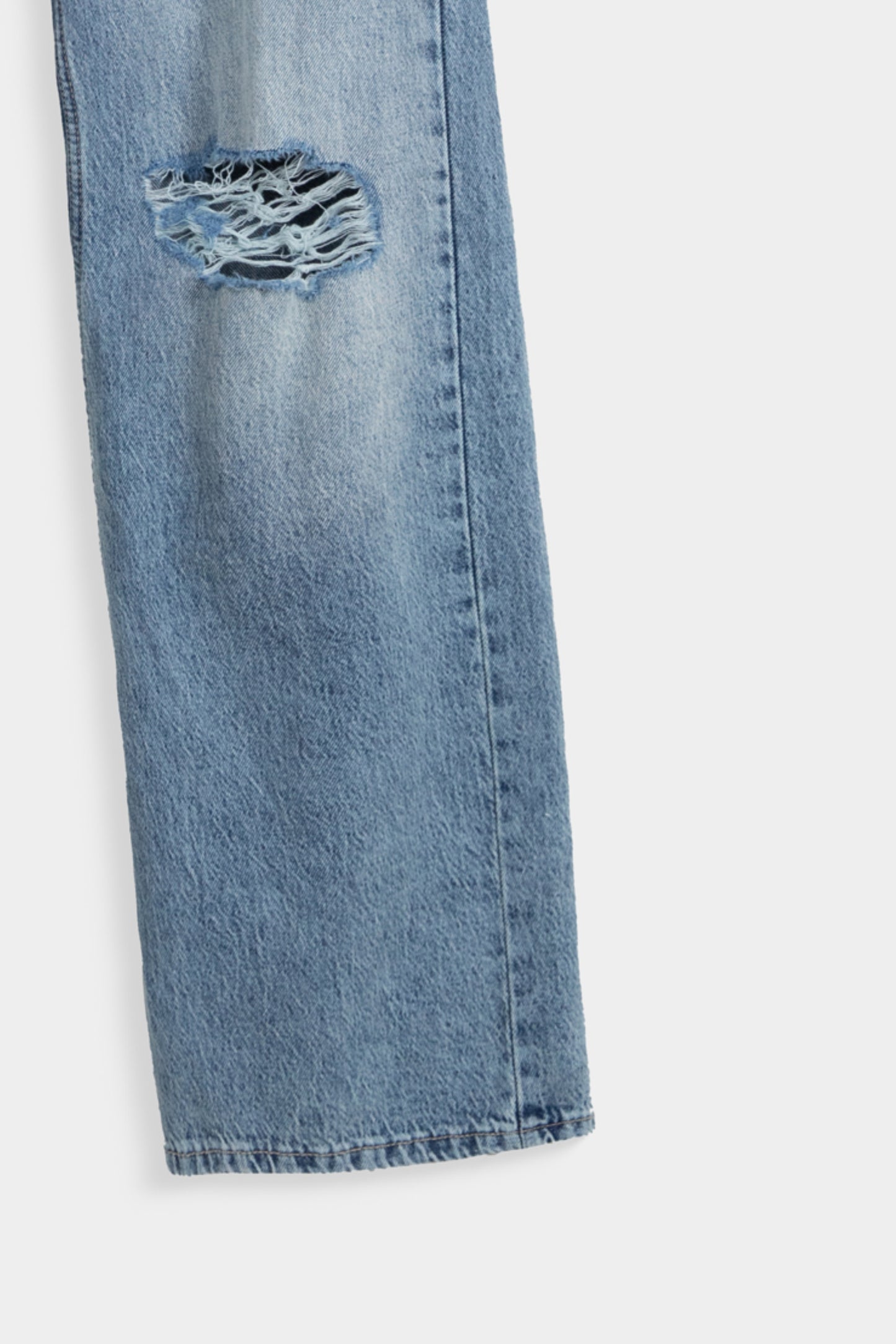 Ripped 90'S Wide Leg Jeans