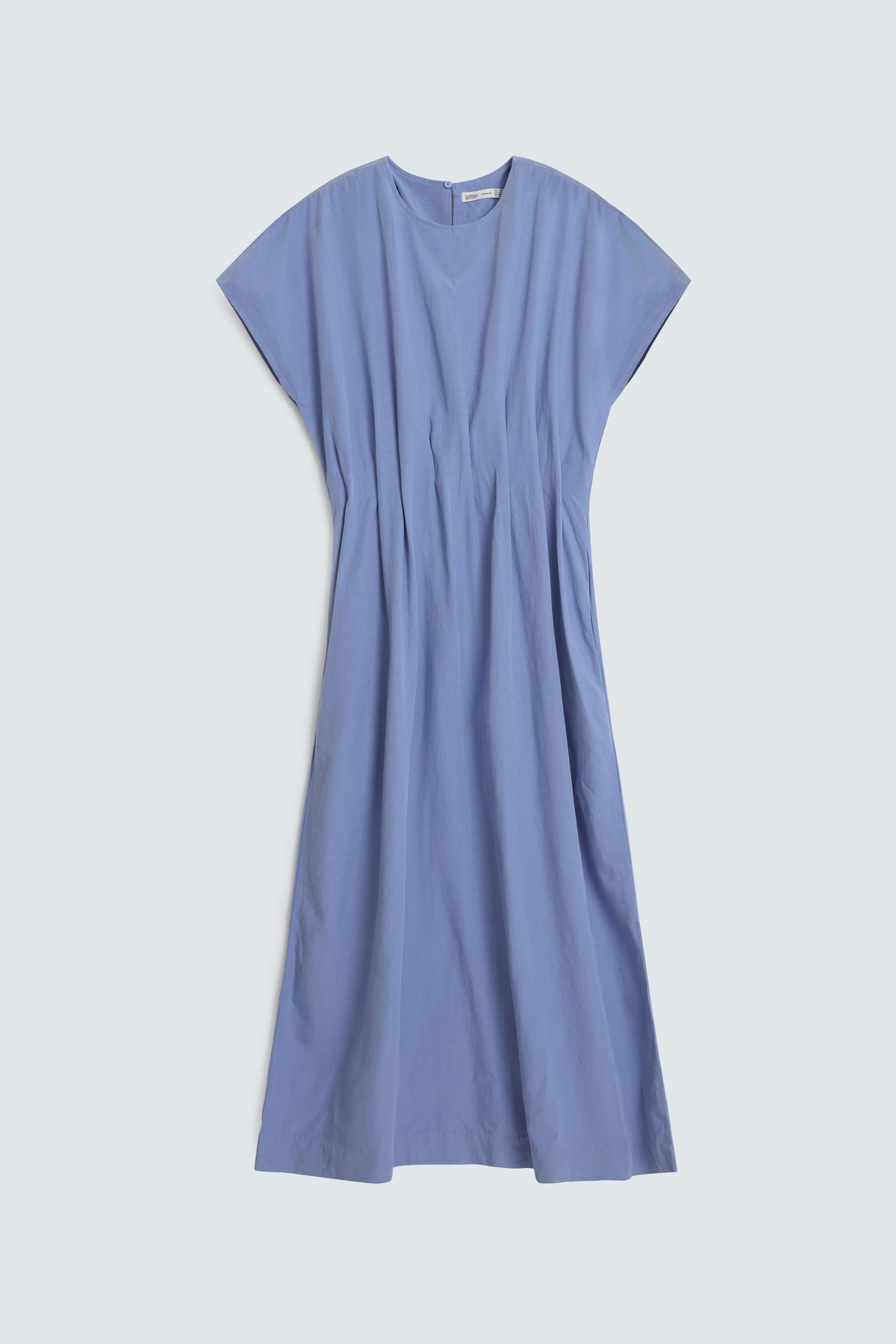 Pleated Midi Dress