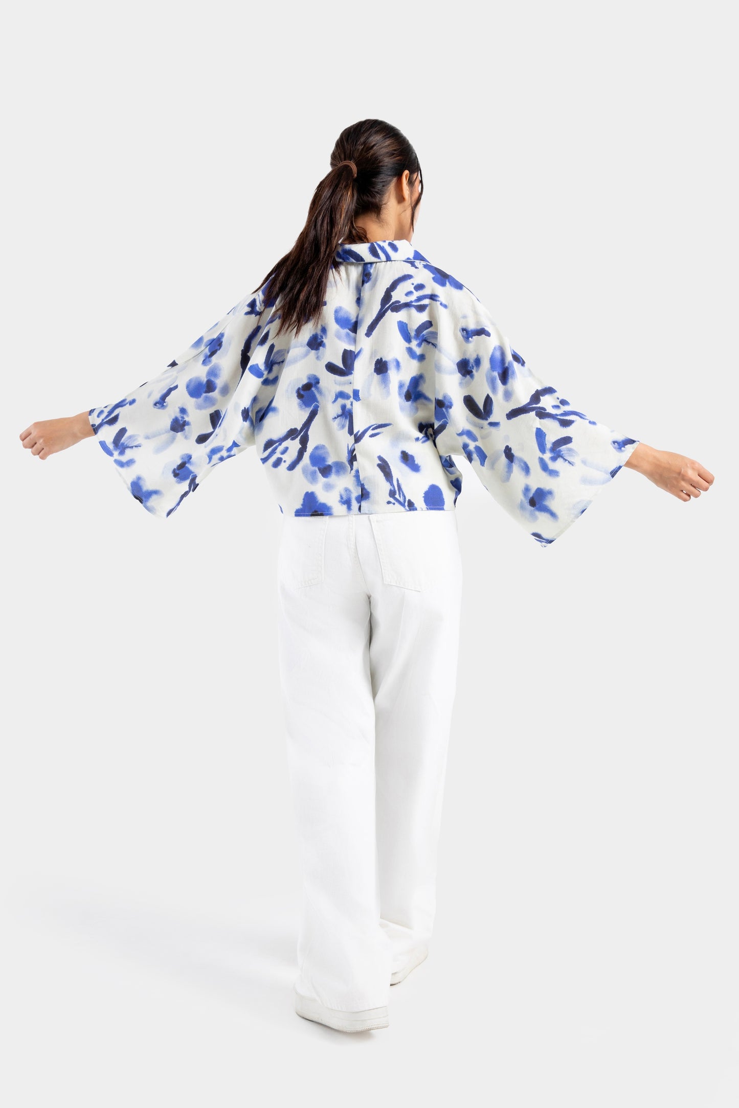 Printed kimono Shirt