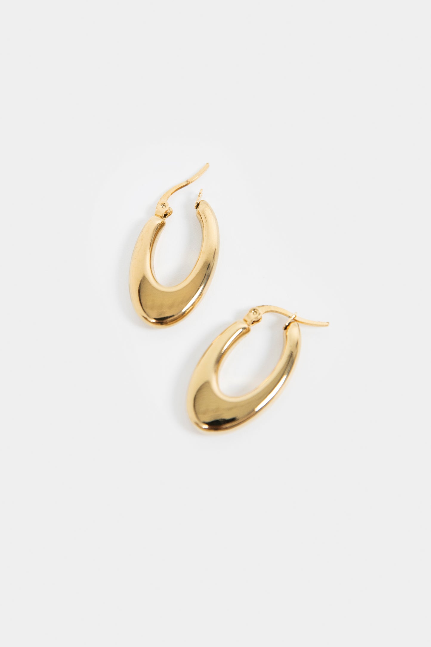 Drop Hoop Earrings