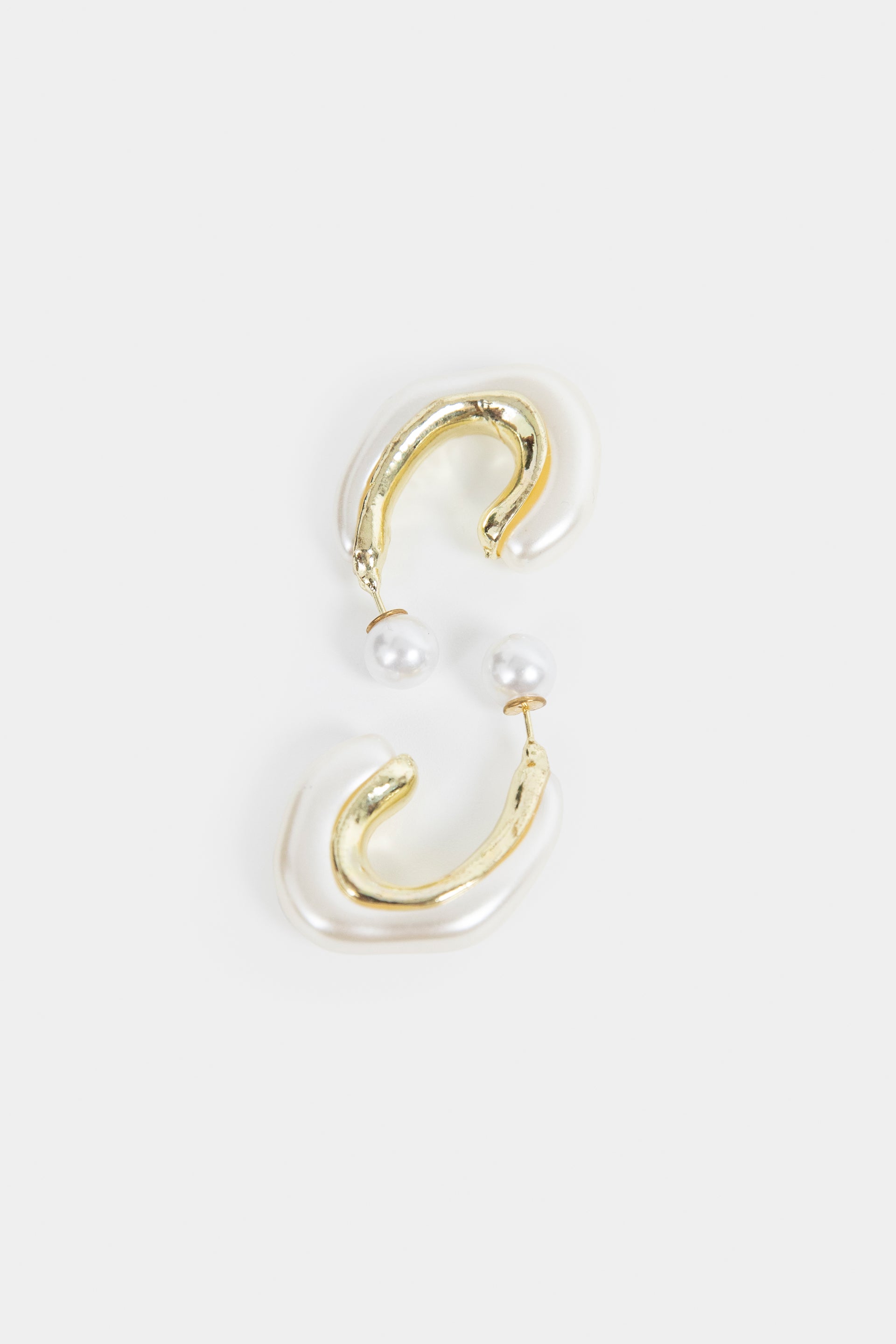 Two-Way Pearl Earrings